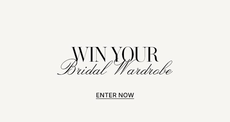Win your bridal wardrobe