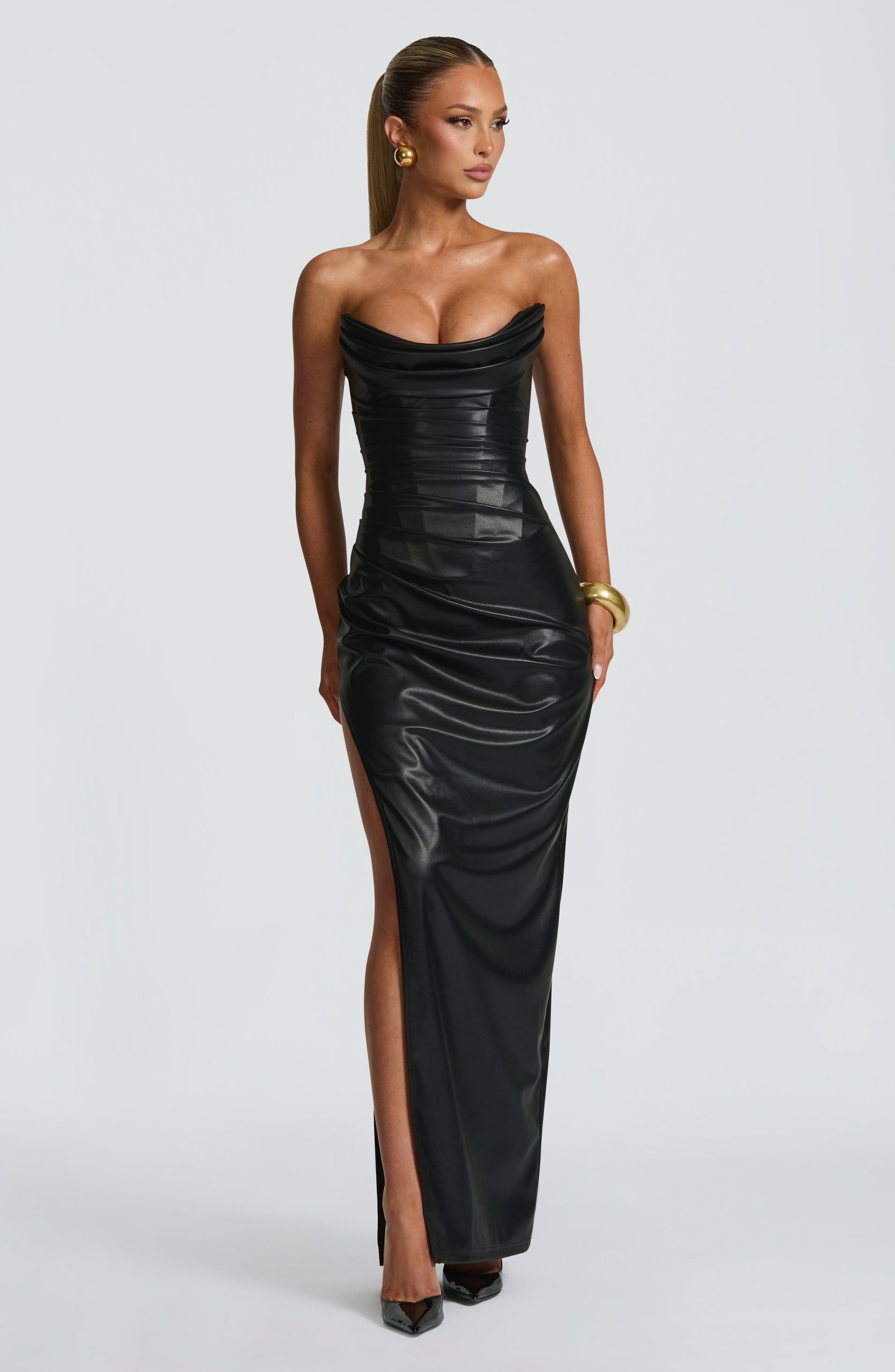 Alba Maxi Dress – Black