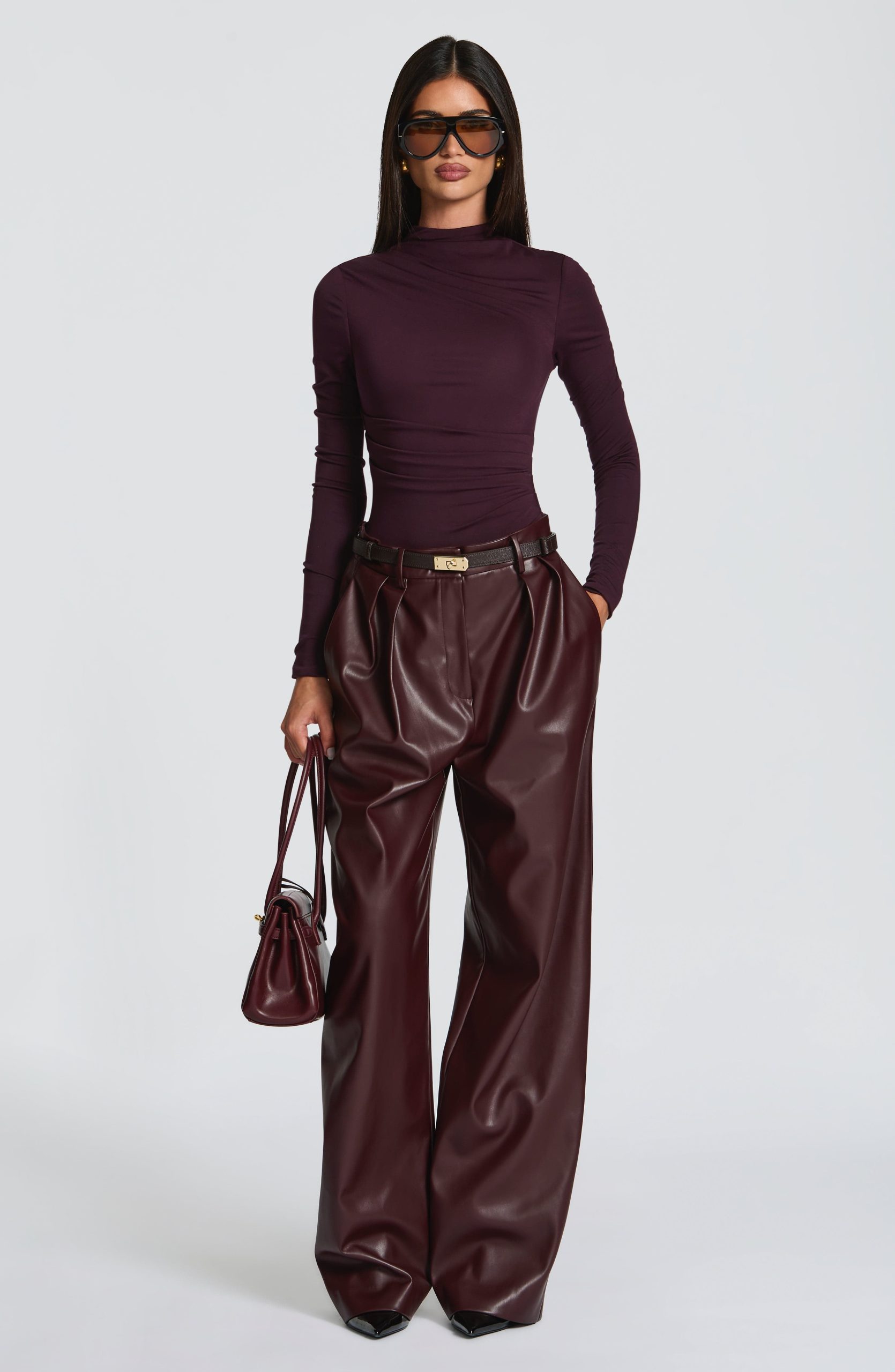 Glenda Pants – Plum