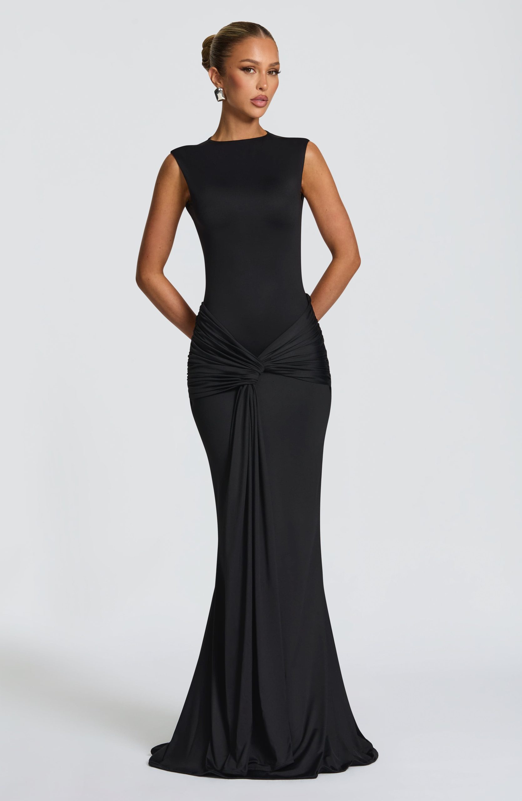 Lorenza Maxi Dress – Black