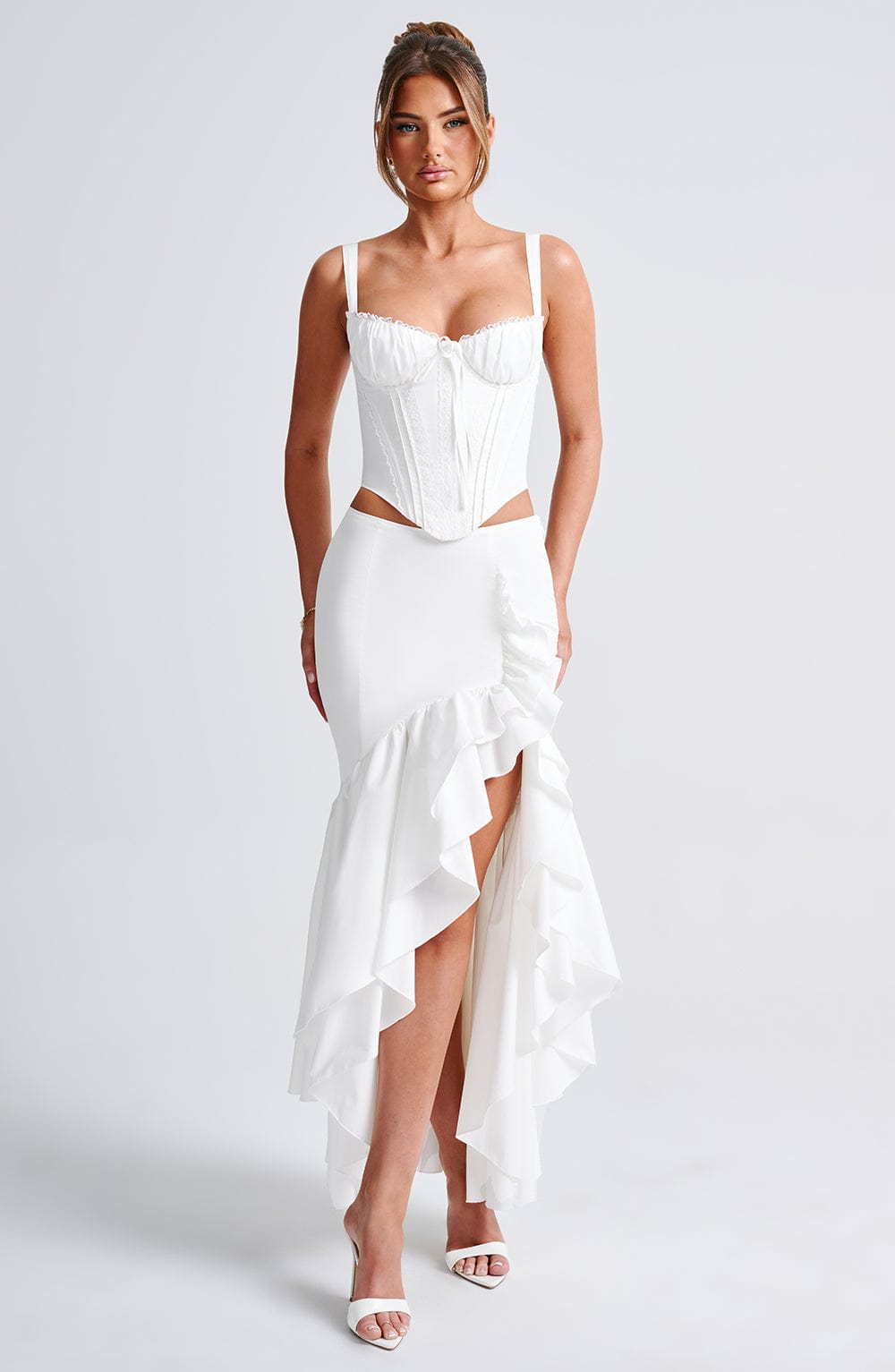 Lavinia Maxi Skirt – Ivory