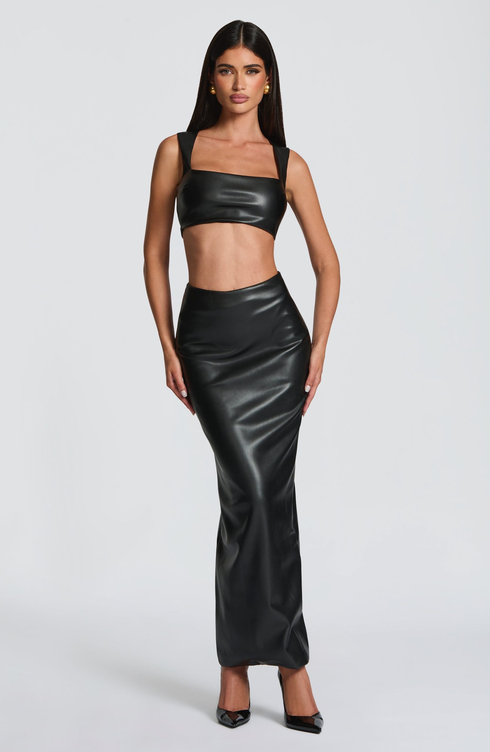 Odetta Maxi Skirt – Black