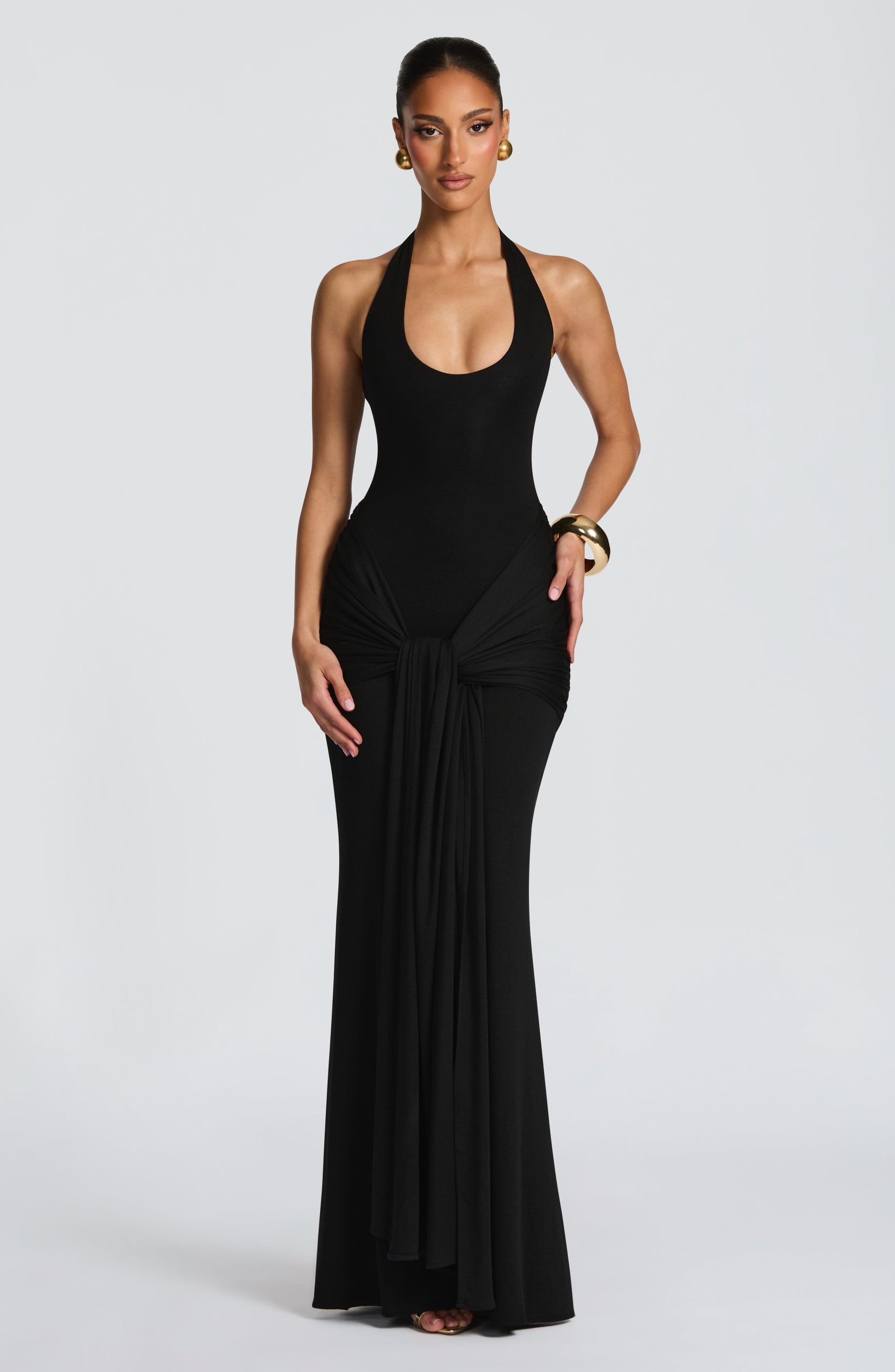 Veneda Maxi Dress – Black