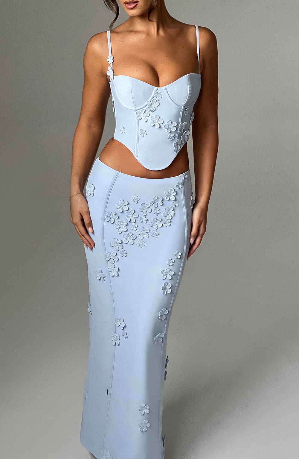 Dalary Maxi Skirt – Blue