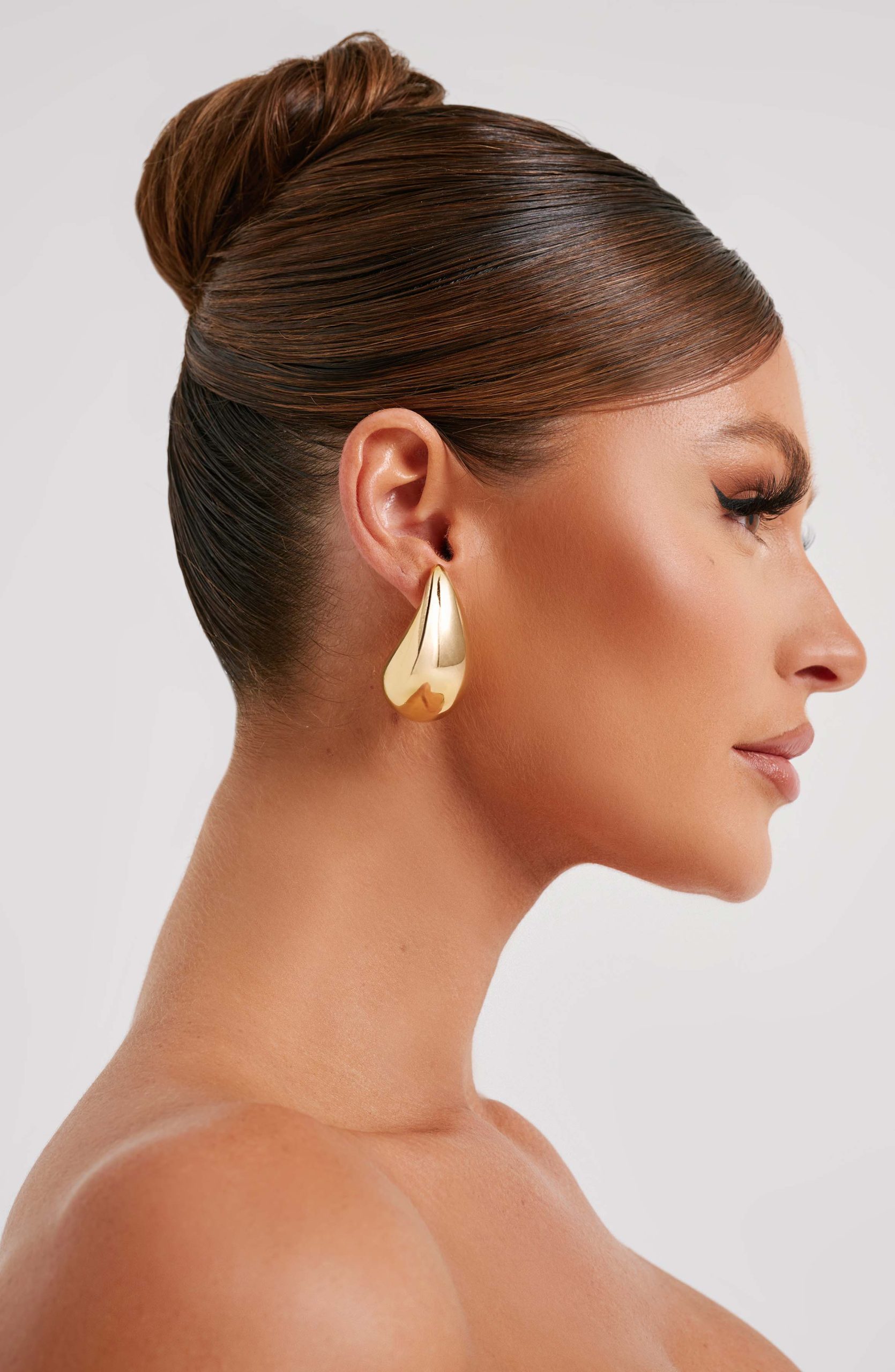 Large Fayth Earrings – Gold