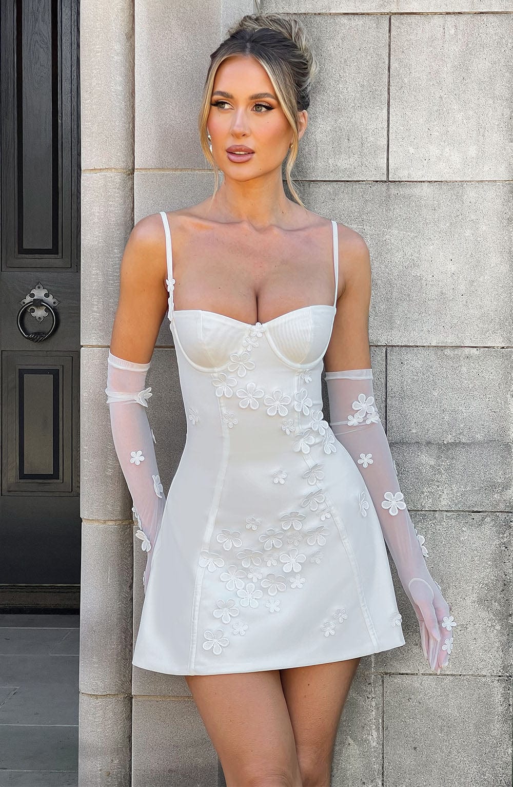 Dalary Mini Dress – Ivory
