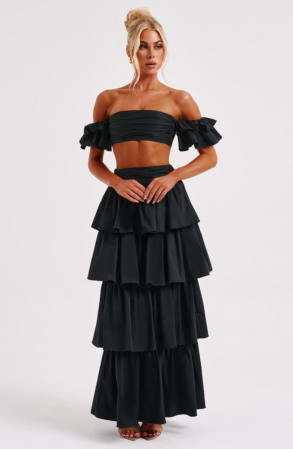 Joy Maxi Skirt – Black