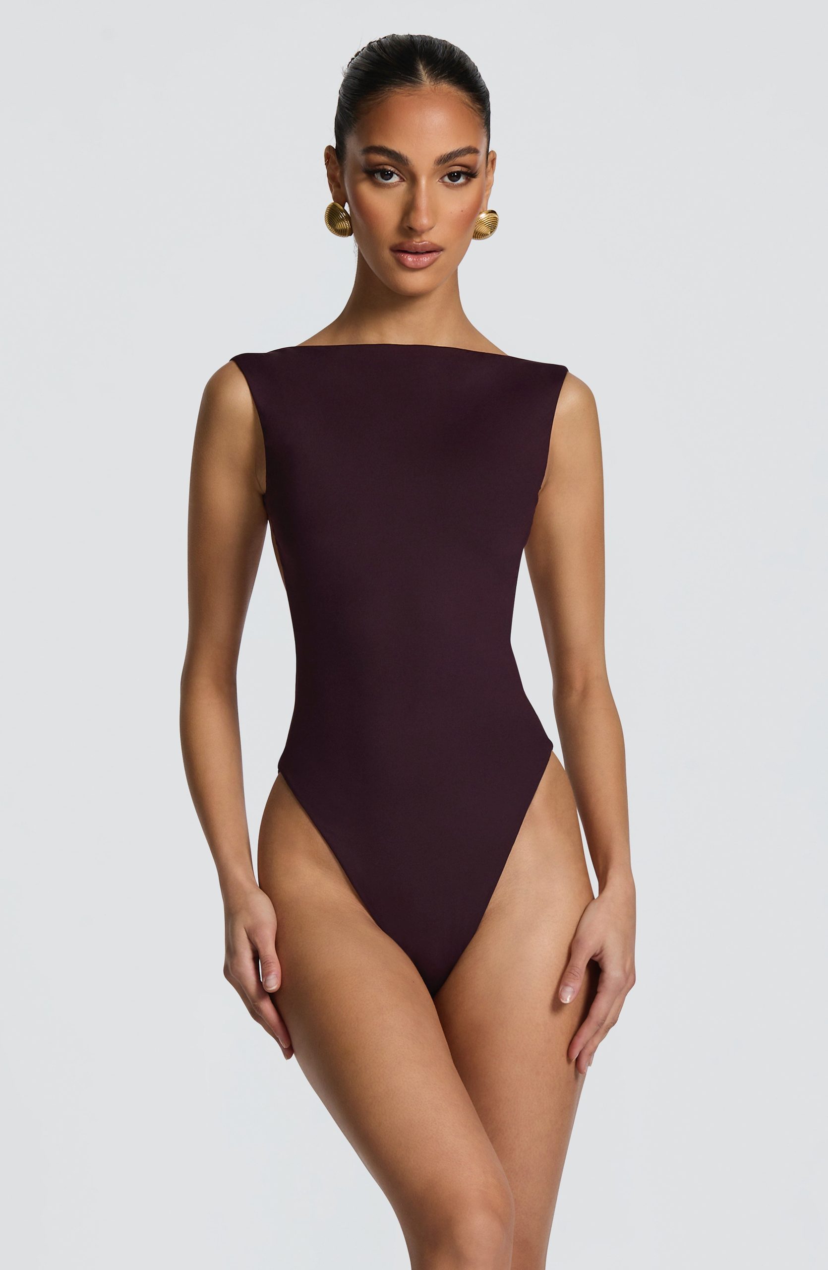 Tori Bodysuit – Plum