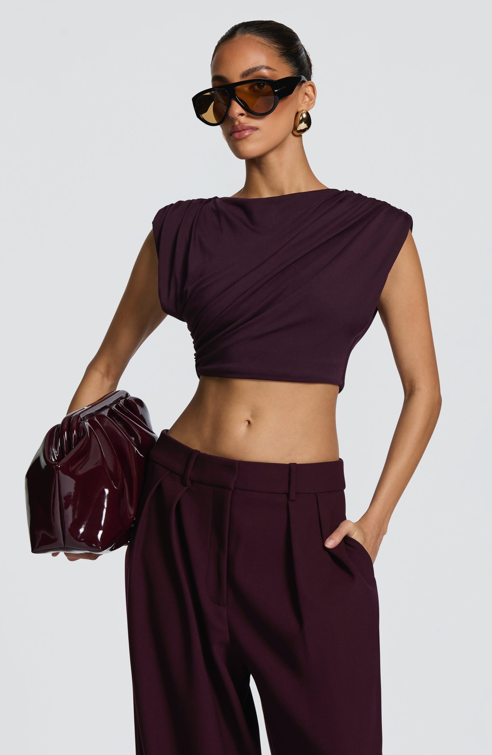 Amara Top – Plum