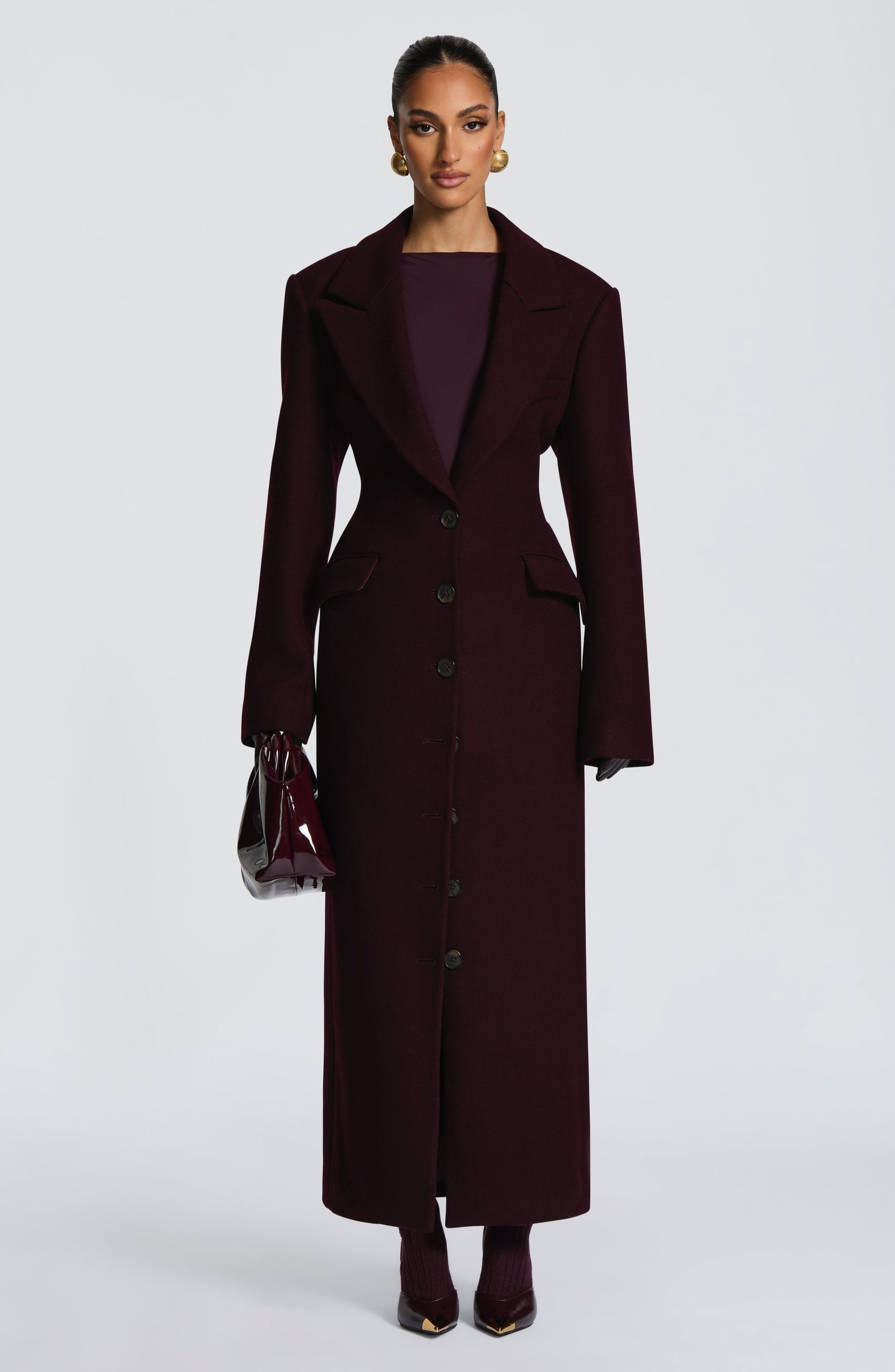 Ursula Coat – Plum