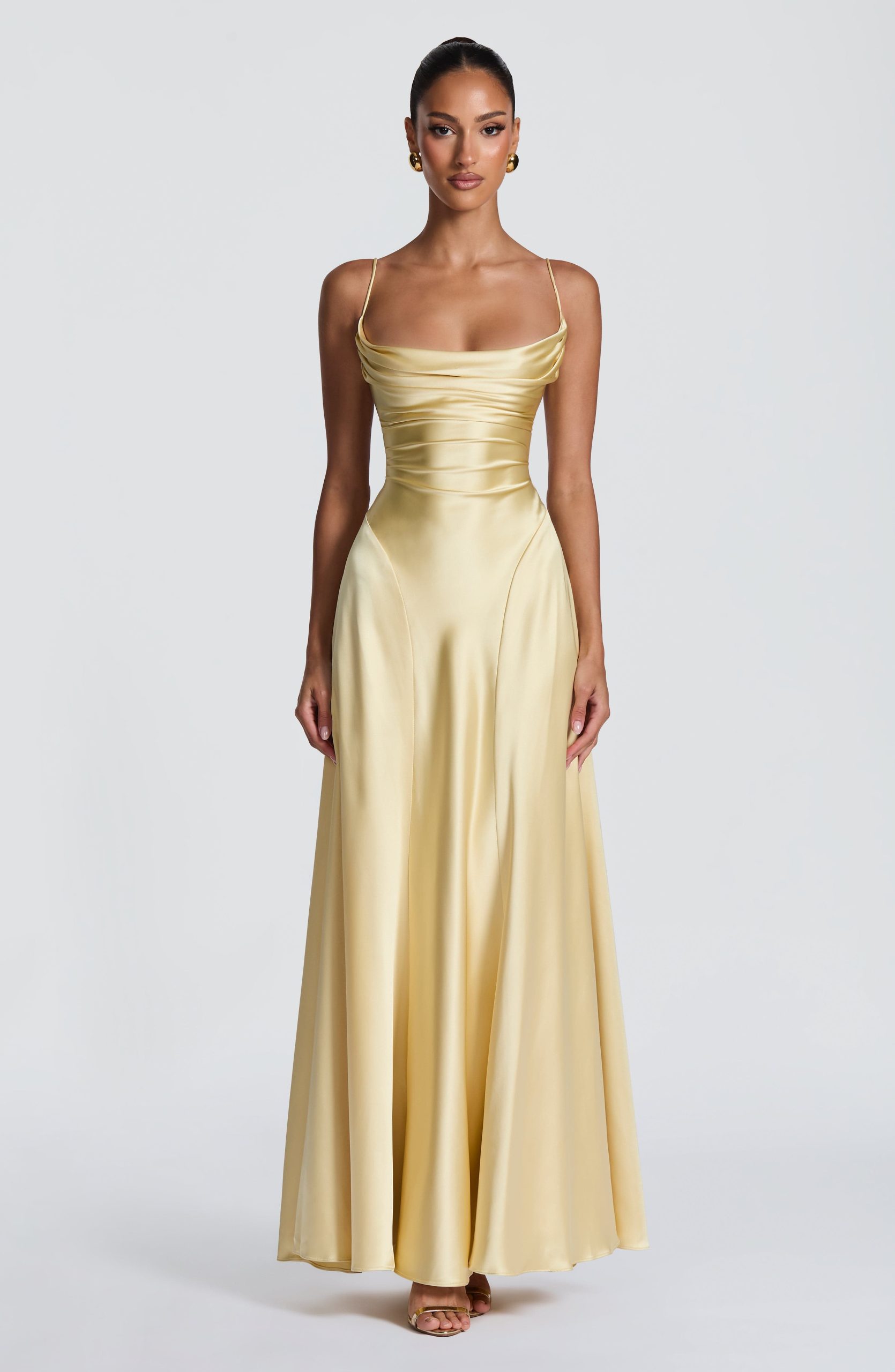 Adelina Maxi Dress – Lemon