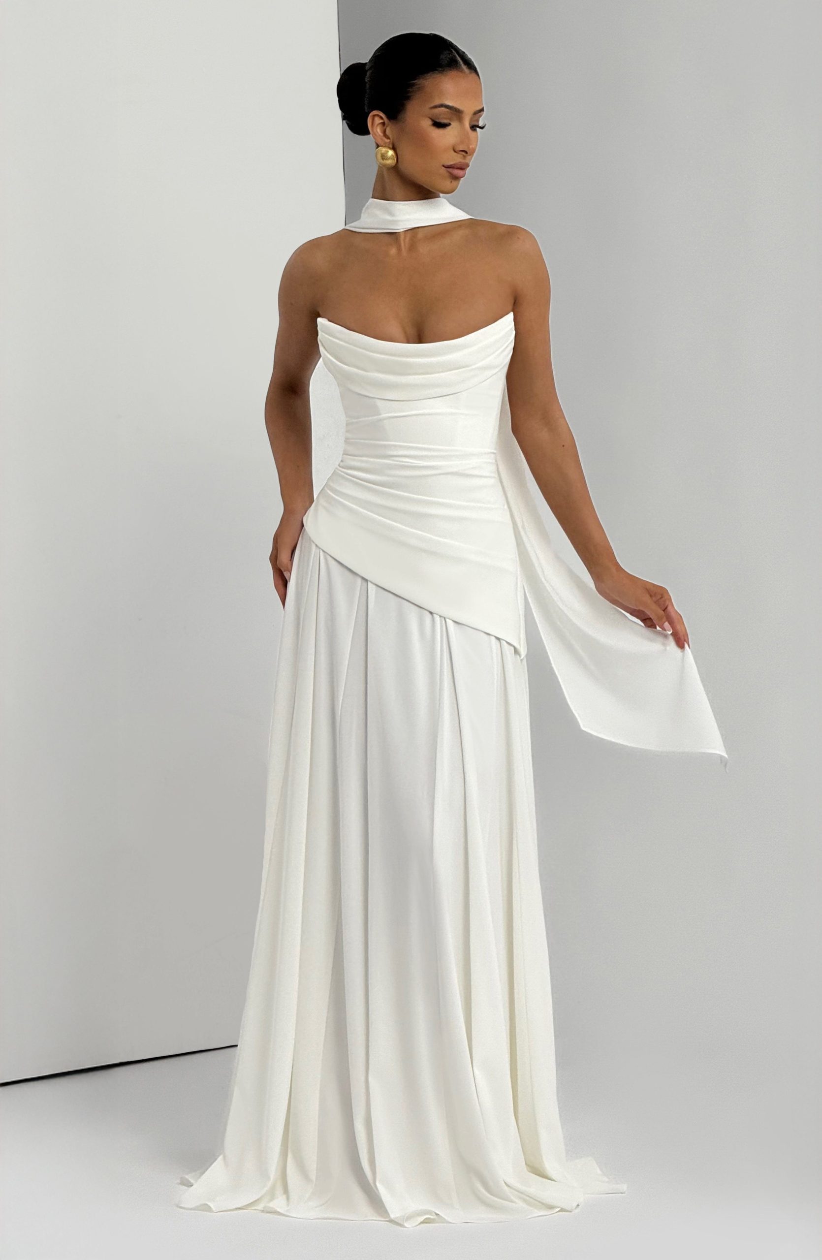 Patricia Maxi Dress – Ivory