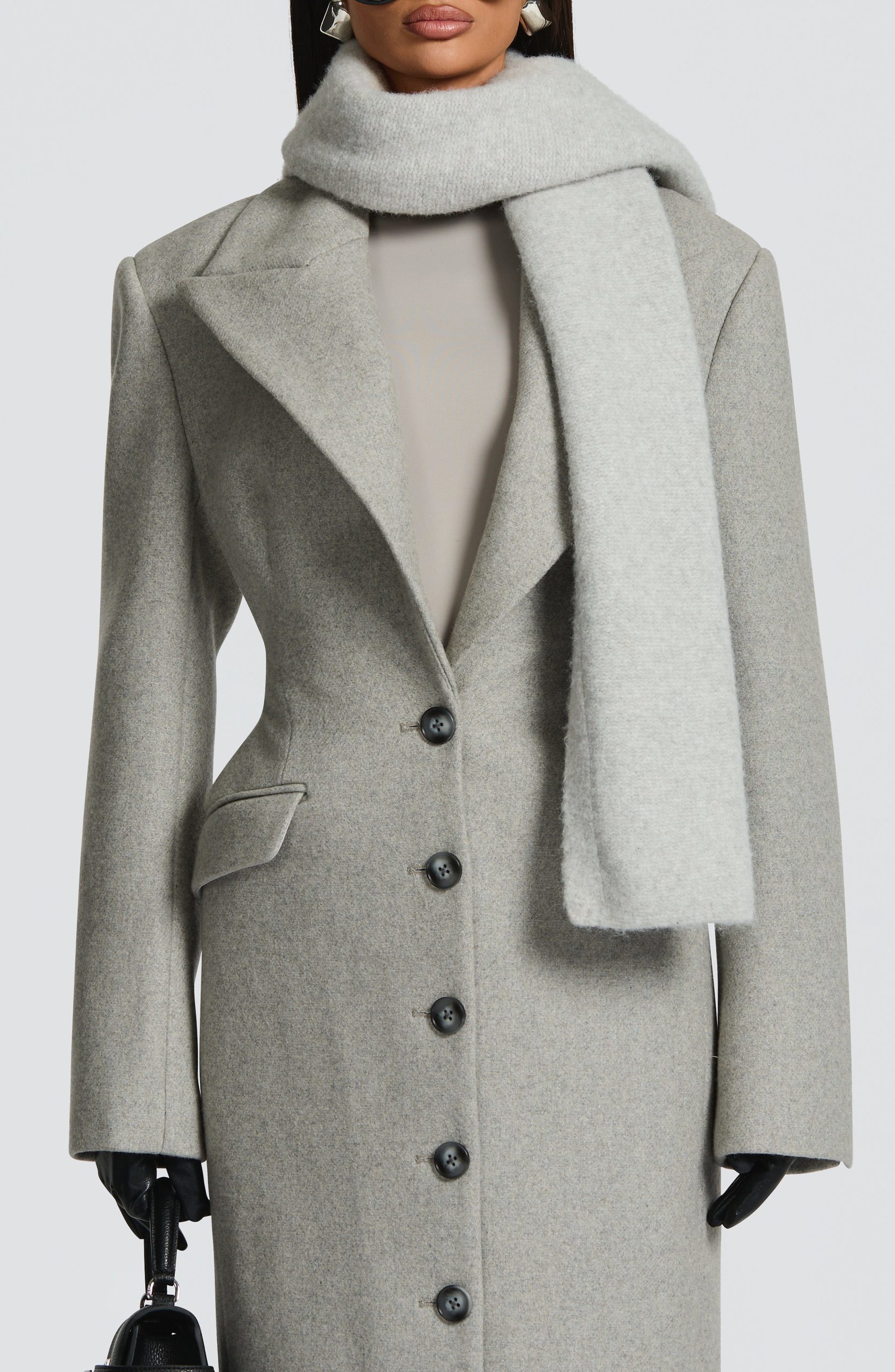 Jeanie Scarf – Light Grey
