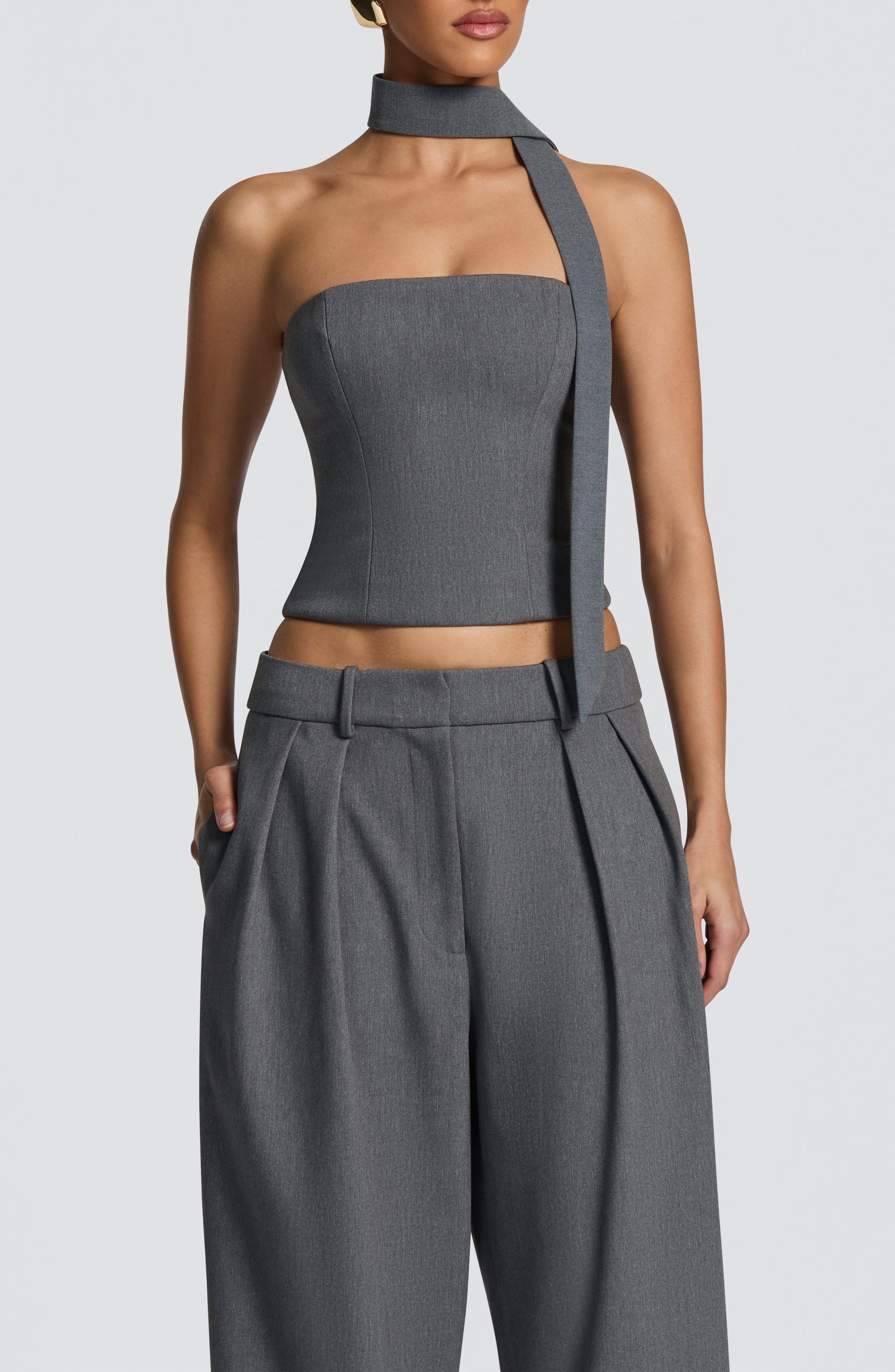 Vinnie Scarf – Grey Marl