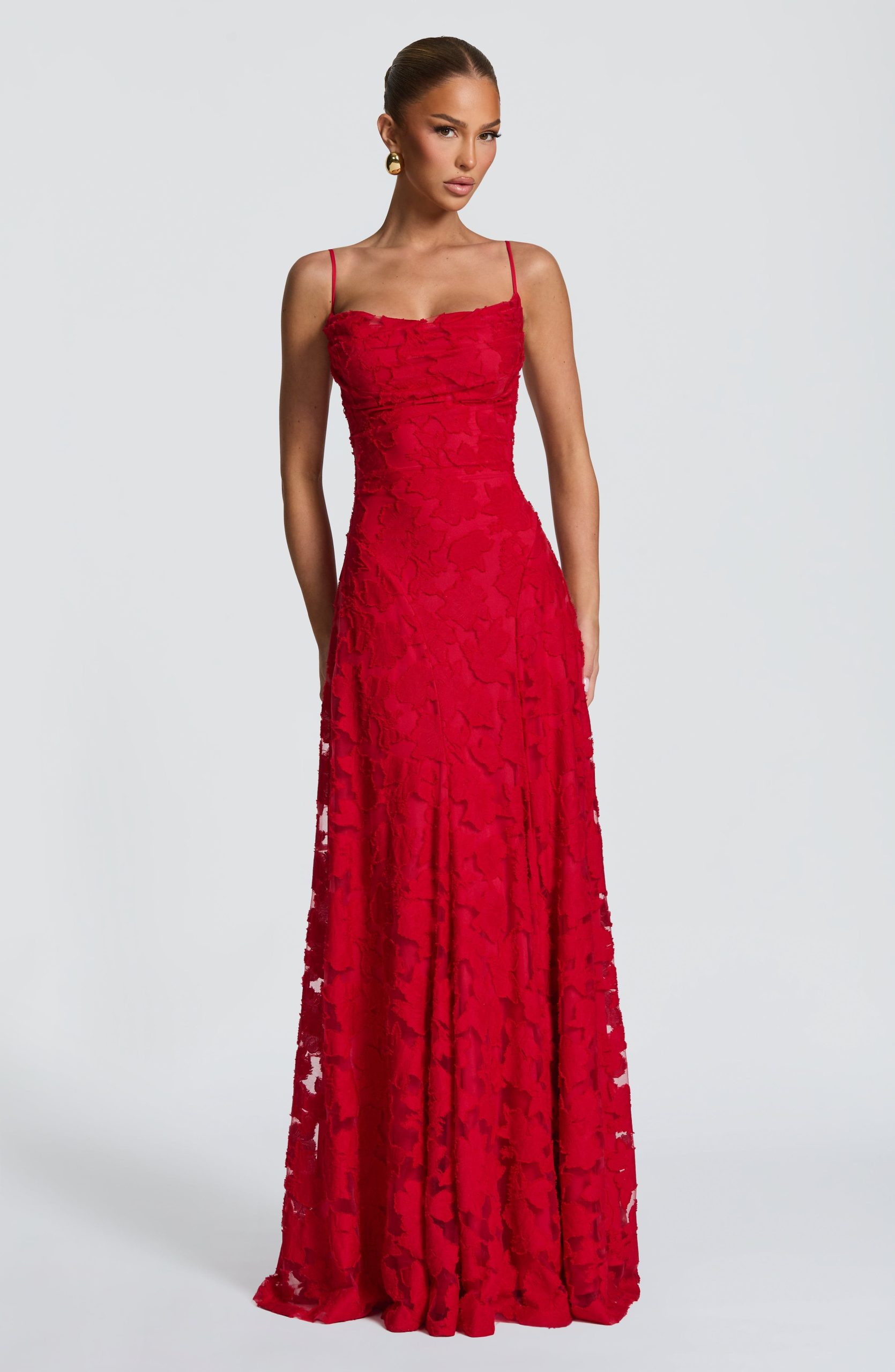 Francis Maxi Dress – Red