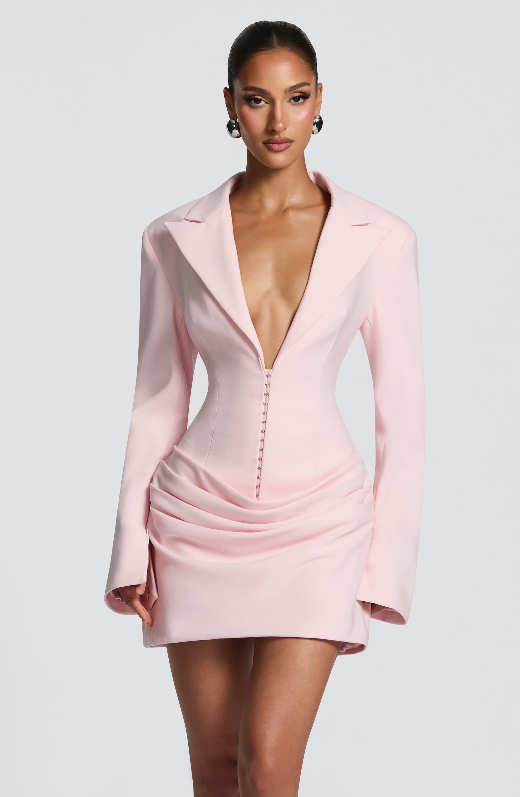 Susie Mini Dress – Blush