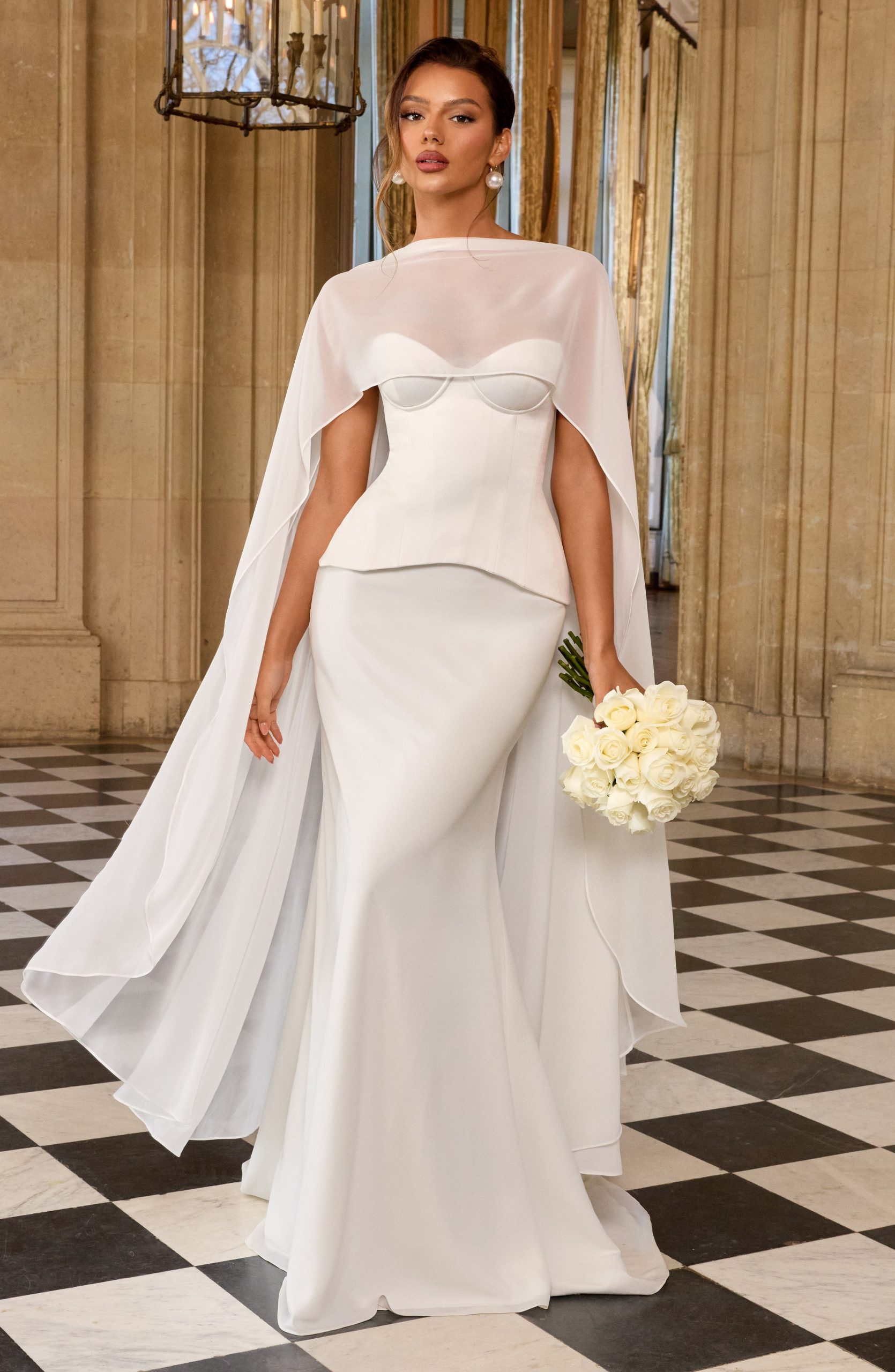 Romy Cape – Ivory