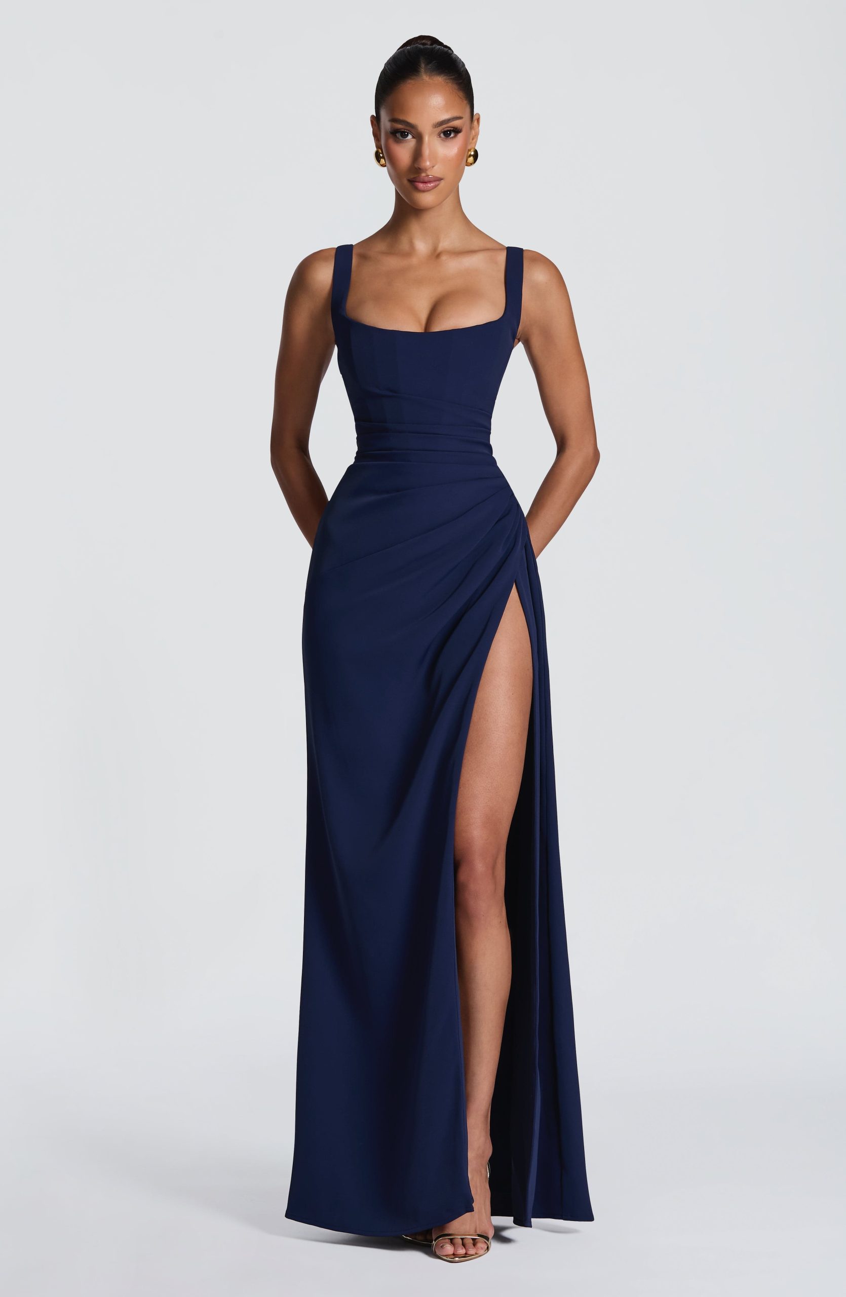 Laleh Maxi Dress – Navy