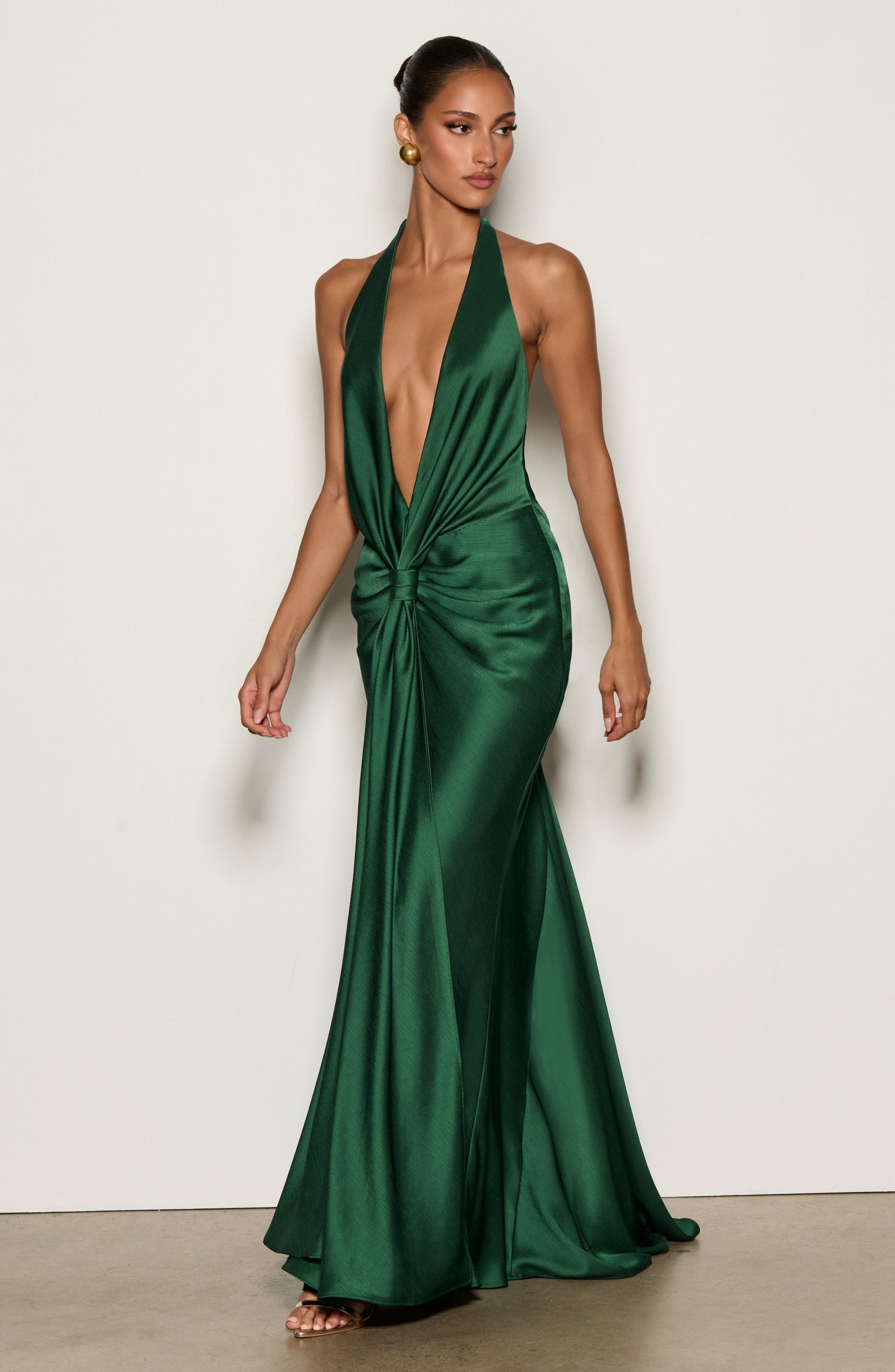 Linette Gown – Emerald