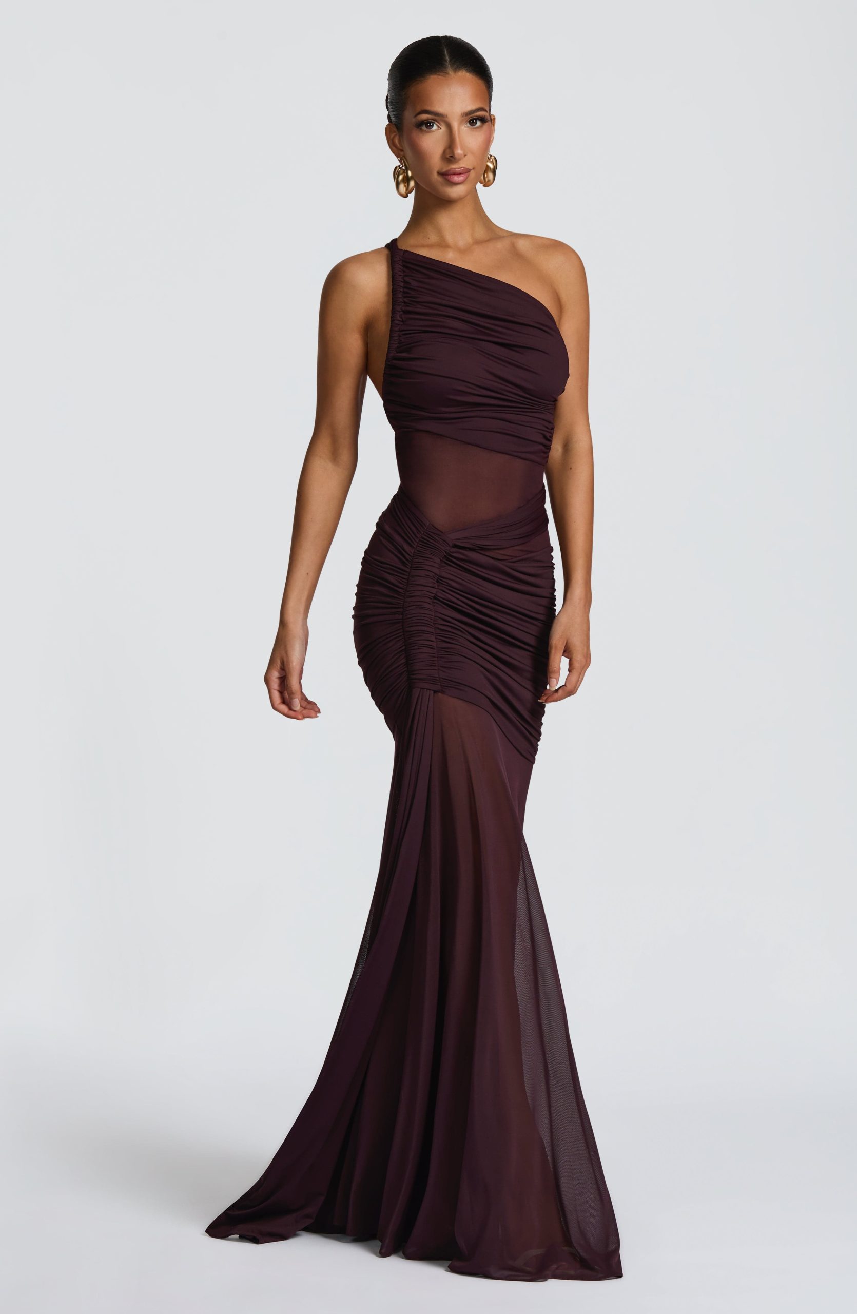 Marianne Maxi Dress – Plum