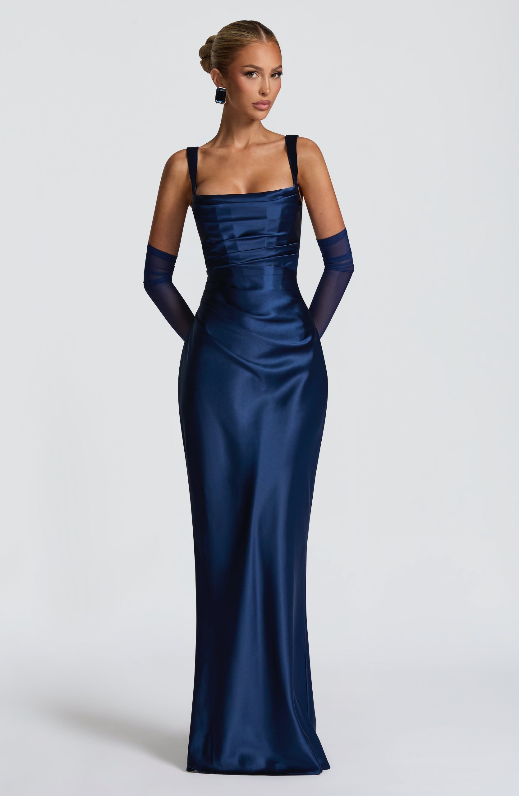 Calanthe Maxi Dress – Navy