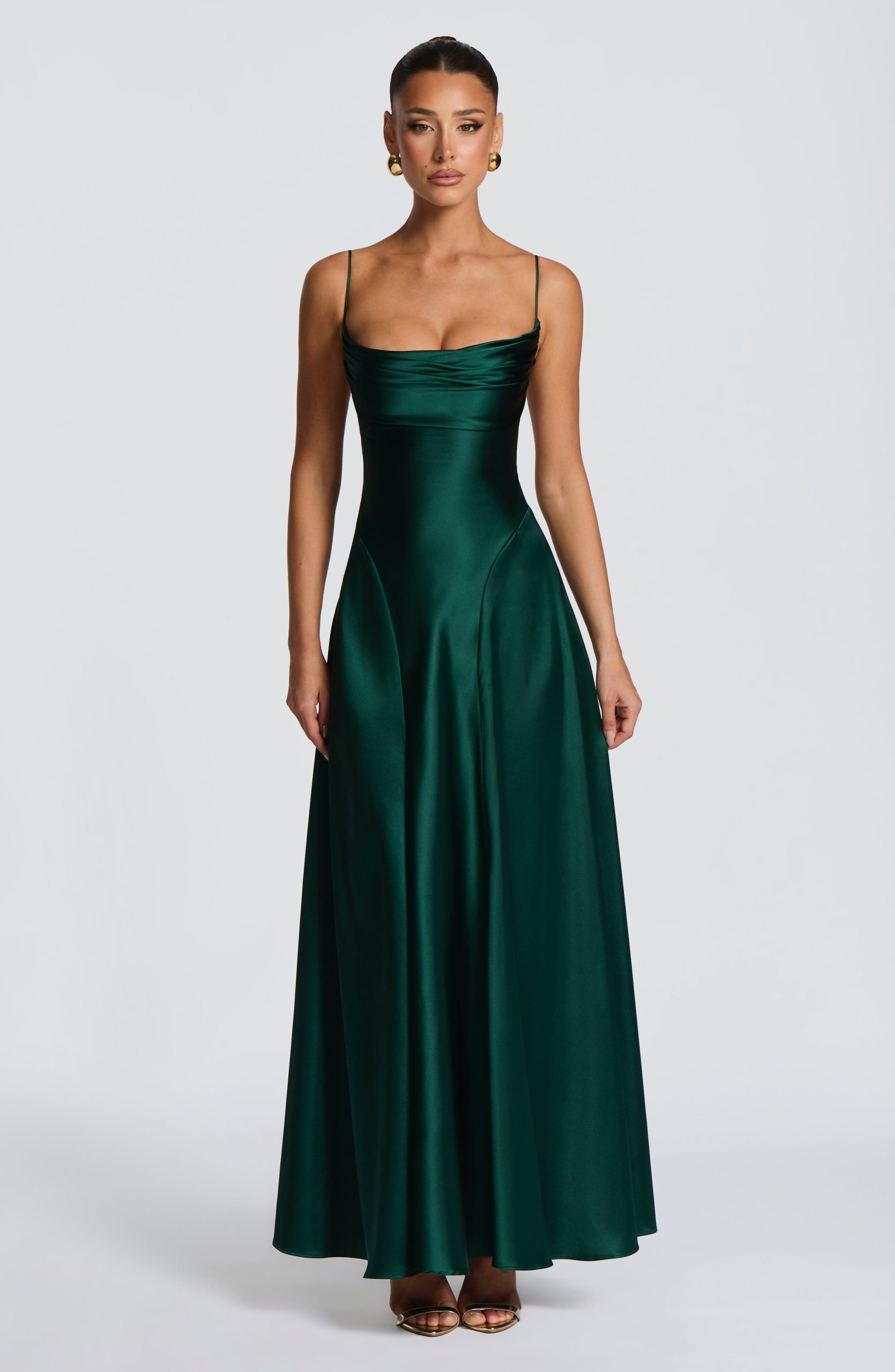 Adelina Maxi Dress – Emerald