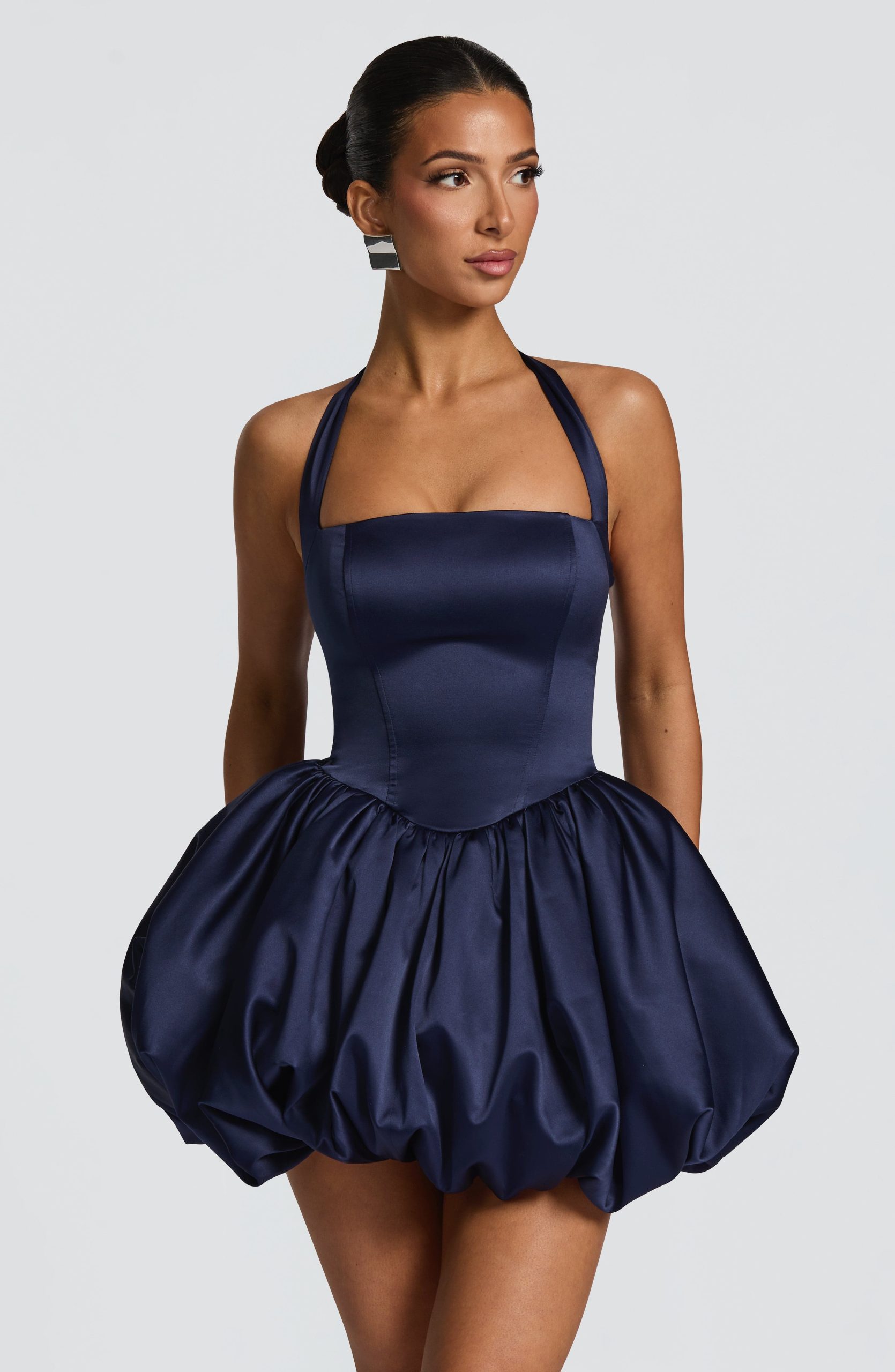 Prudence Mini Dress – Navy