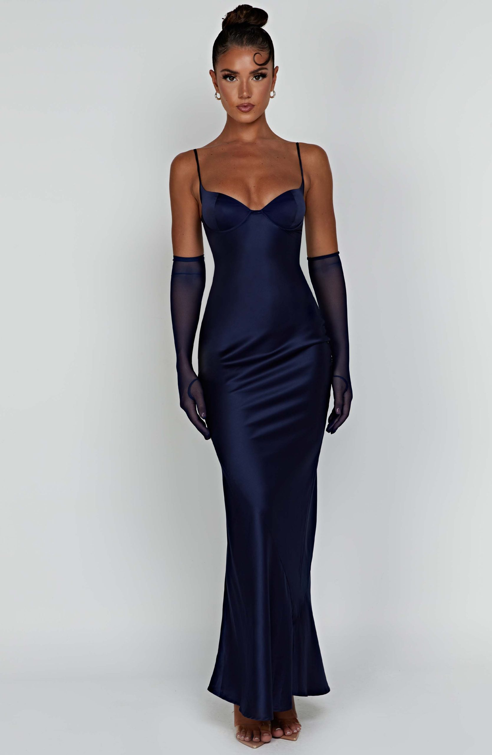 Athena Maxi Dress – Navy