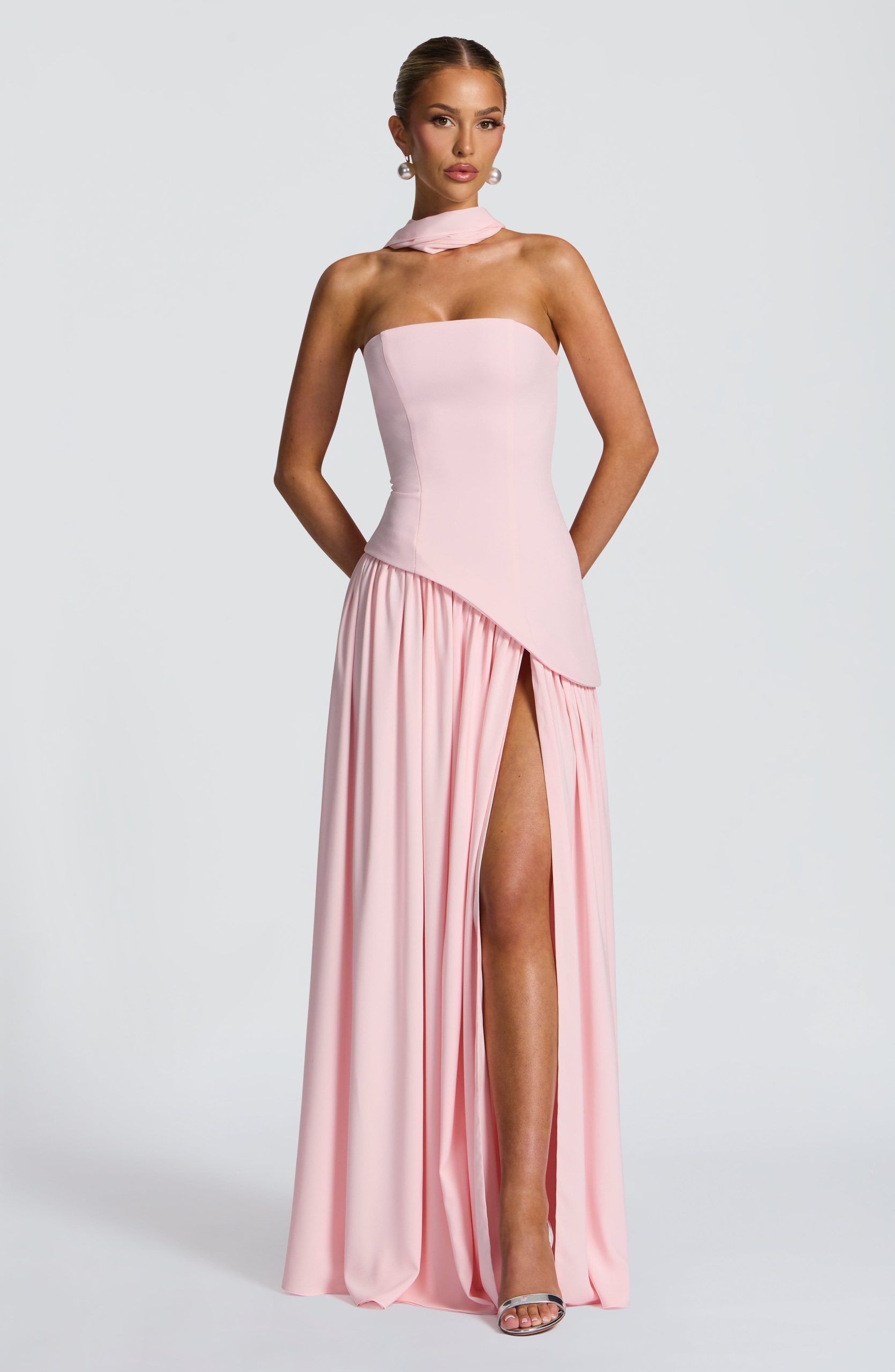 Maliyah Maxi Dress – Blush