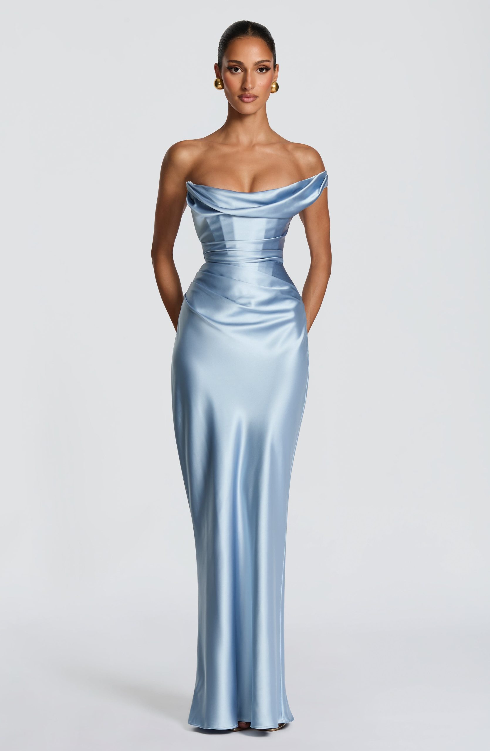 Thalassa Maxi Dress – Glacier Blue