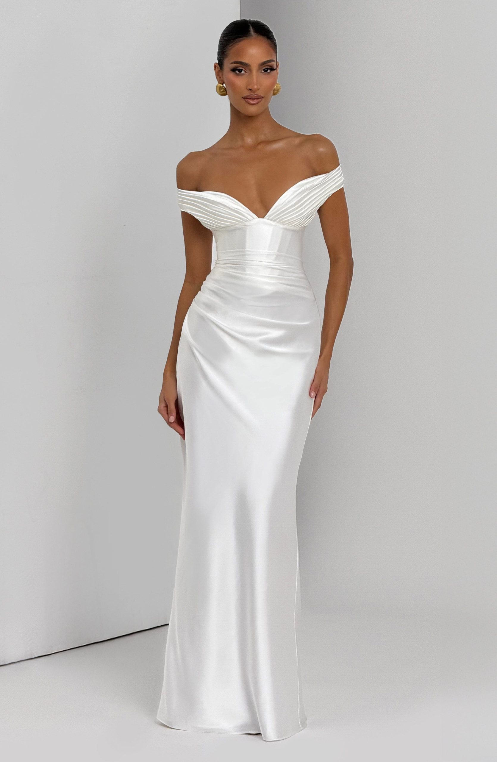 Aurelia Maxi Dress – Ivory