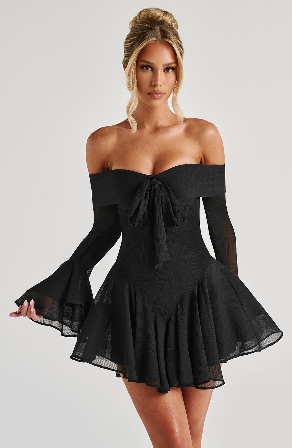 Nerissa Playsuit – Black