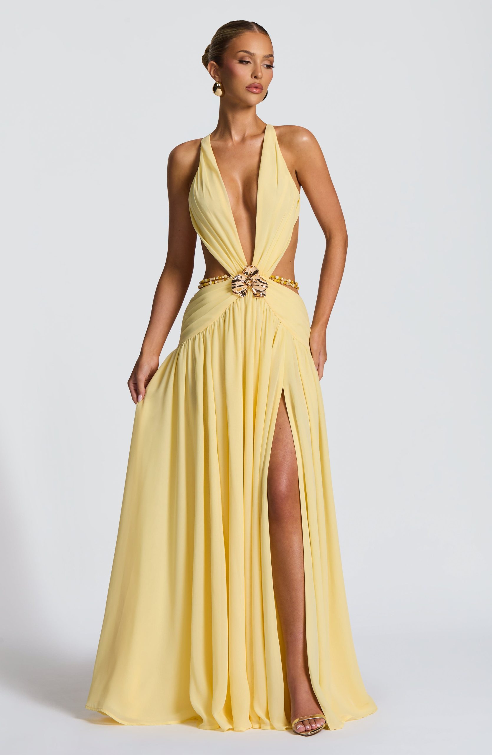 Indianna Maxi Dress – Lemon