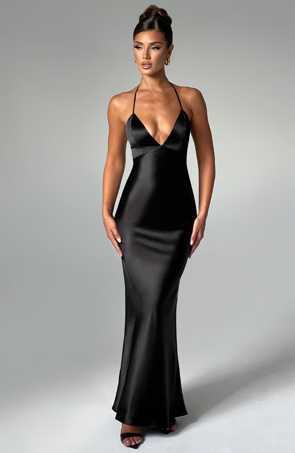 Delphine Maxi Dress – Black