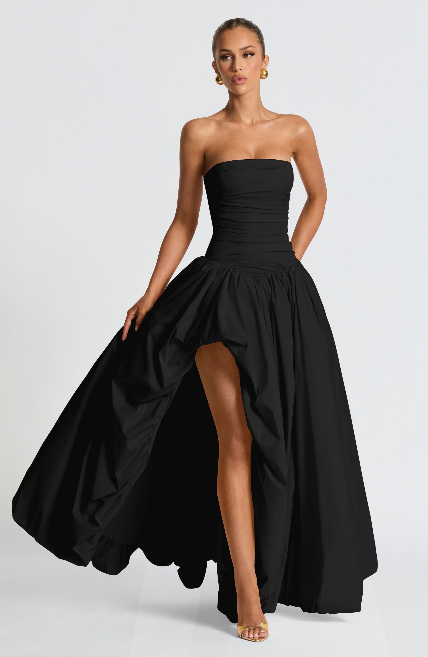 Jillian Maxi Dress – Black