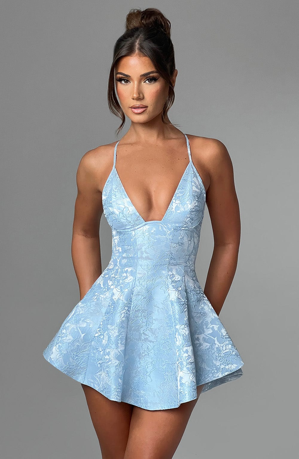 Leila Playsuit – Blue