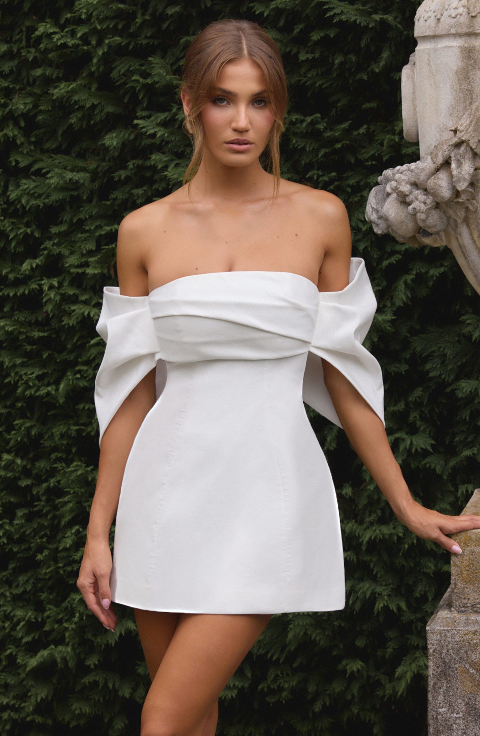 Briella Mini Dress – Ivory