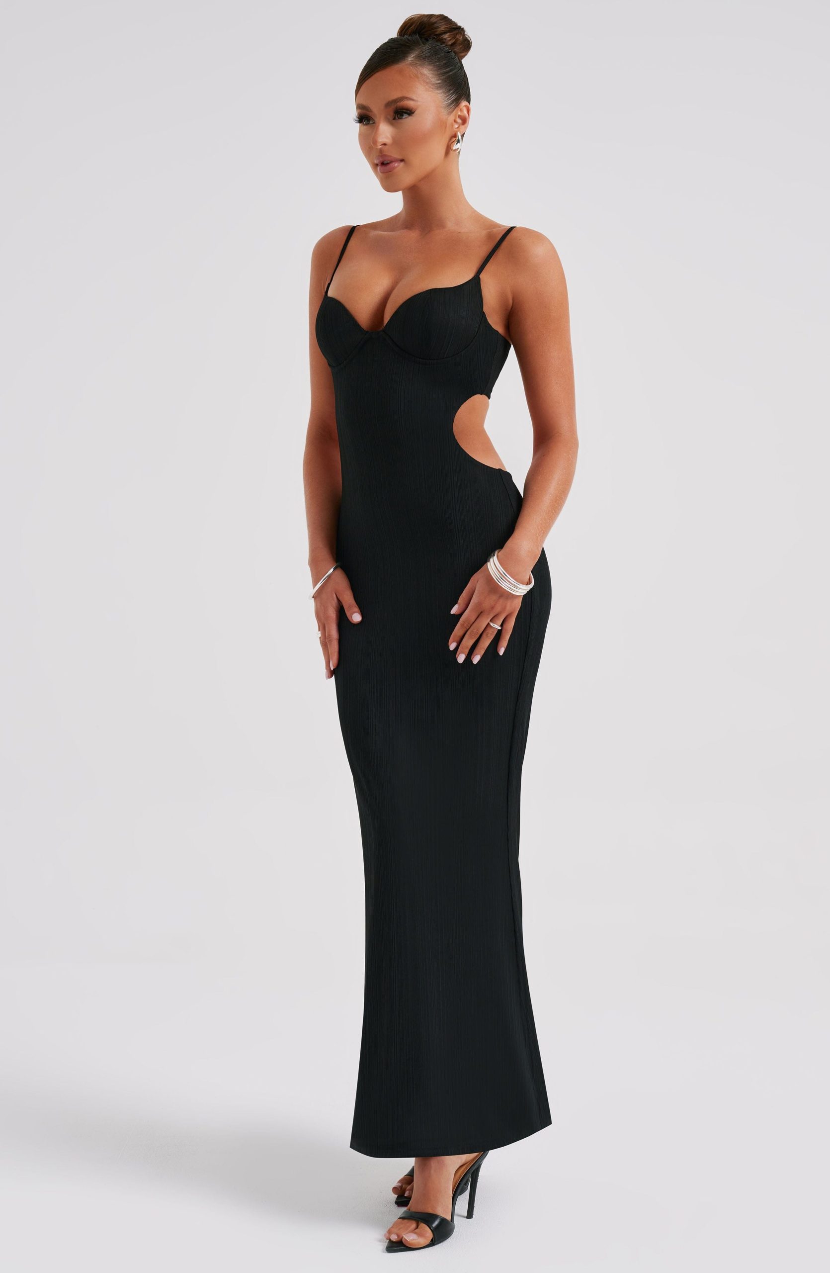 Celine Maxi Dress – Black