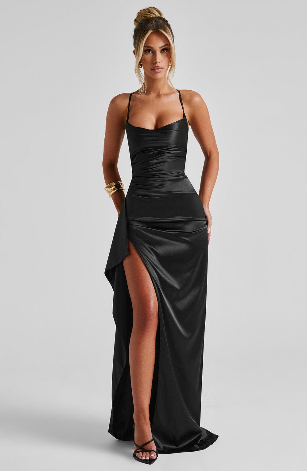Helen Maxi Dress – Black