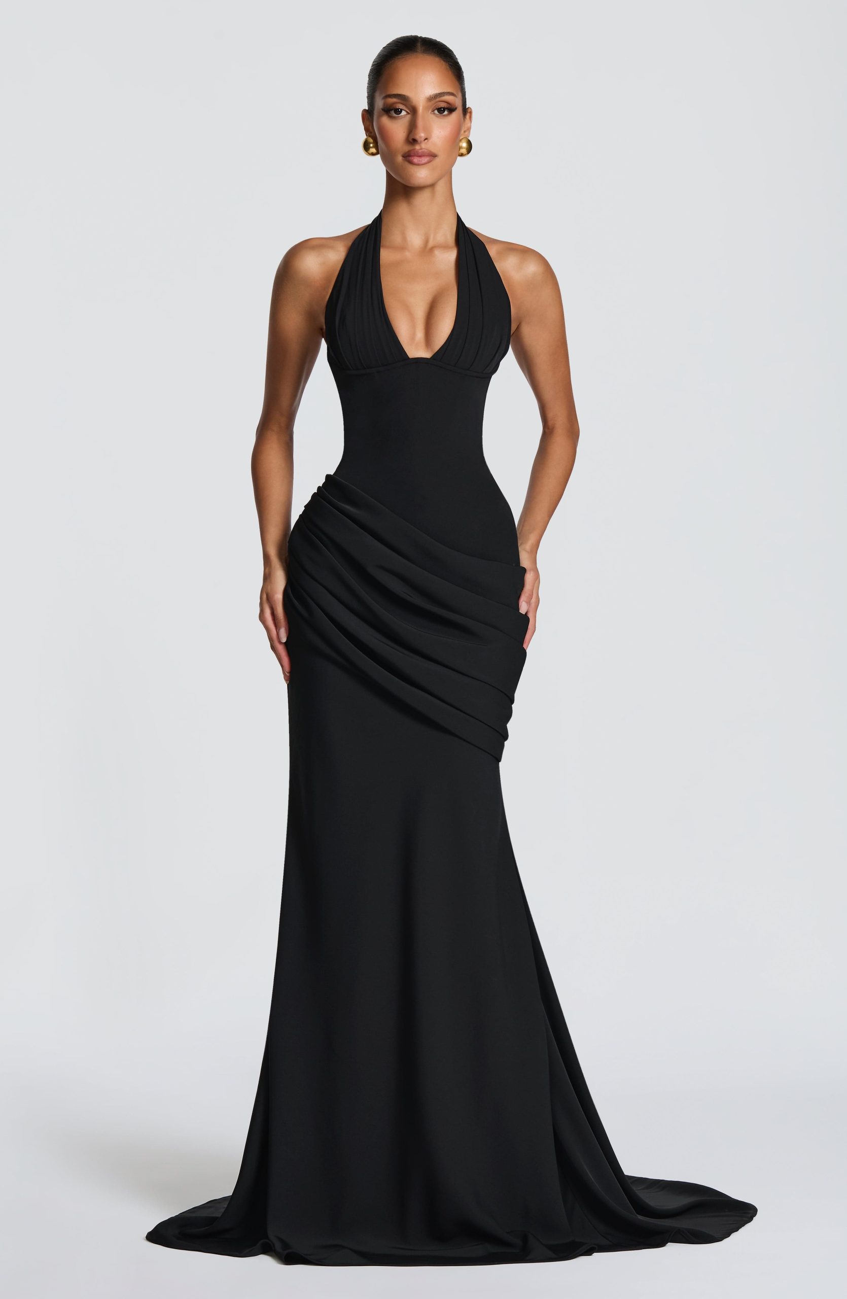 Nehemia Gown – Black