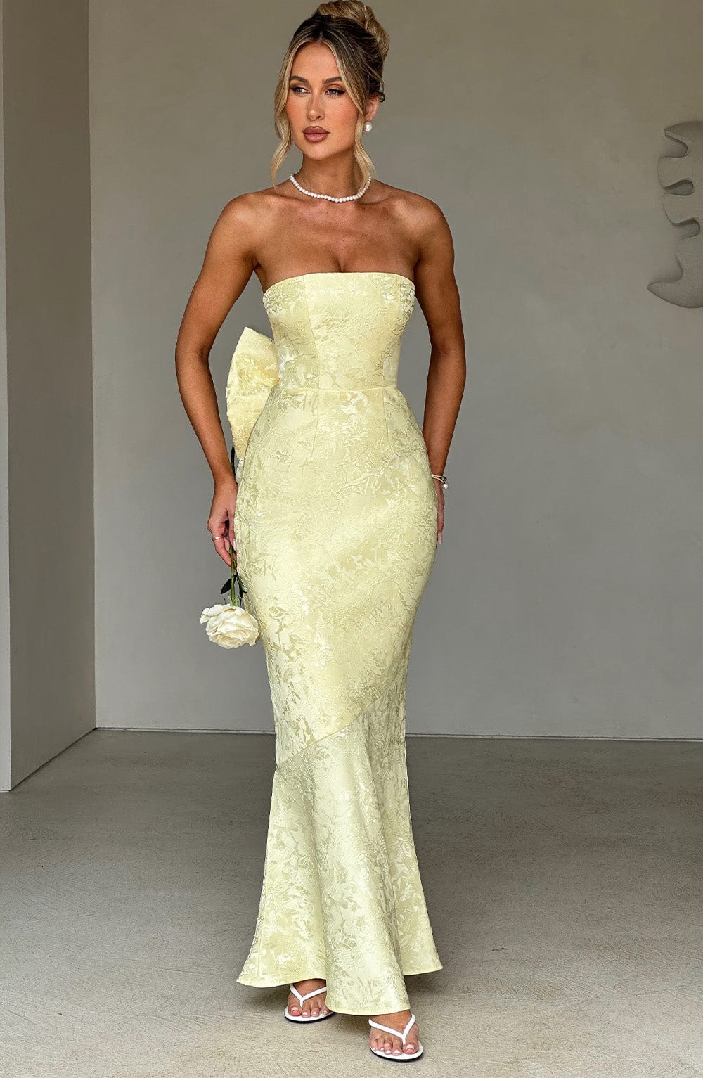 Felicity Maxi Dress – Lemon