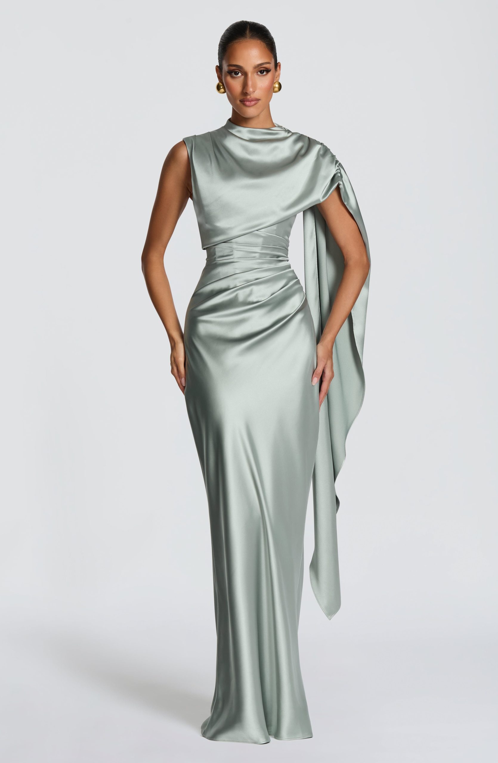 Avendra Maxi Dress – Sage