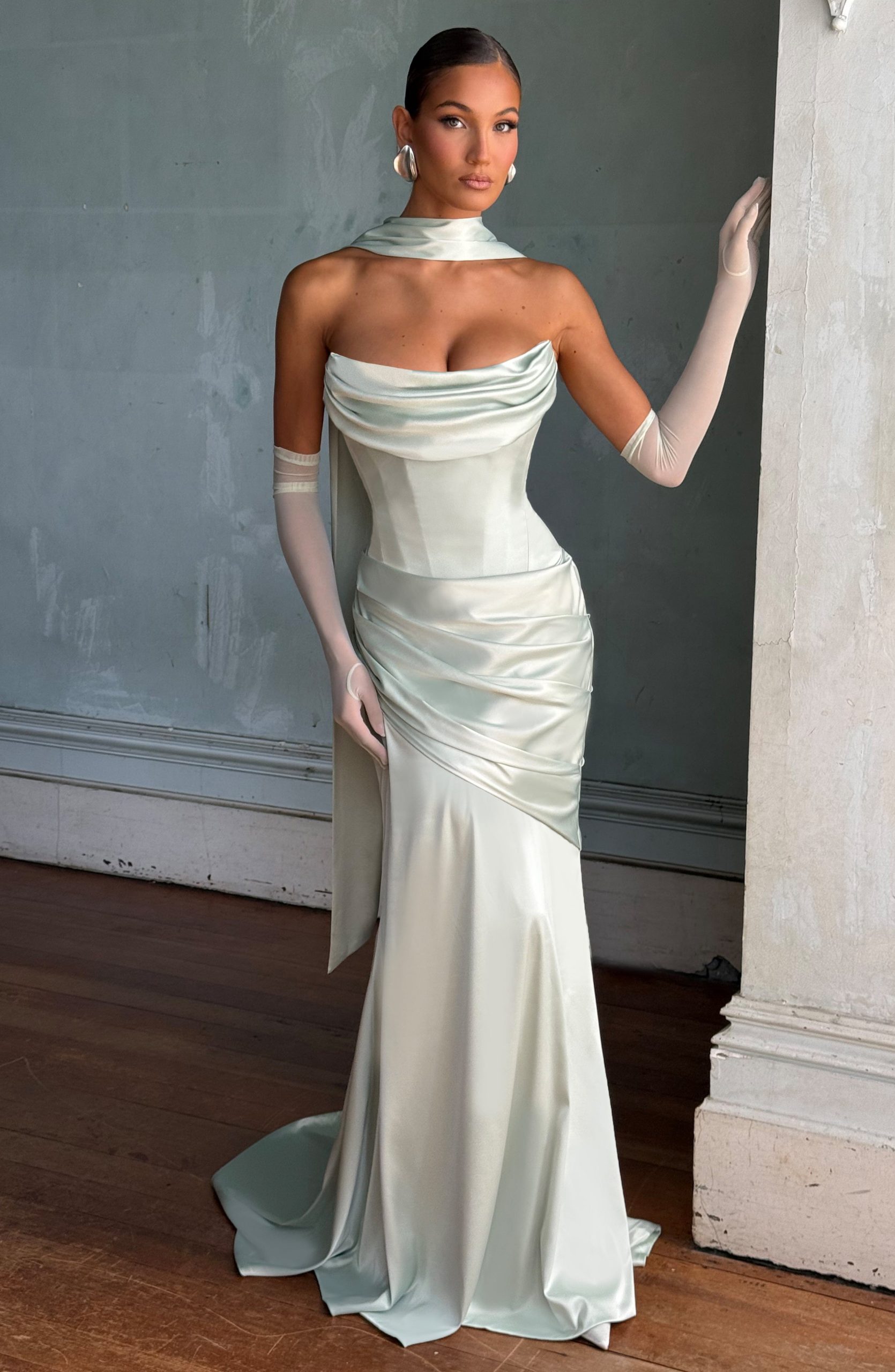 Kensington Maxi Dress – Mint