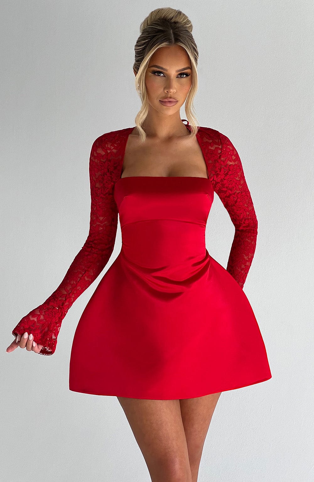 Sadie Mini Dress – Red
