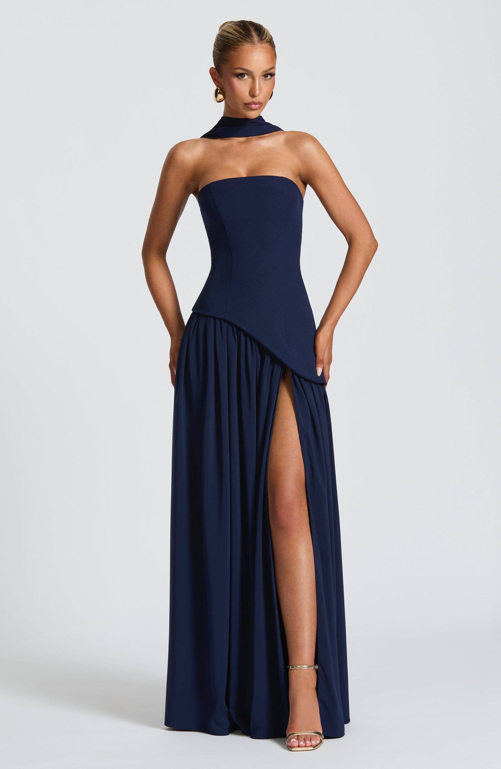 Maliyah Maxi Dress – Navy