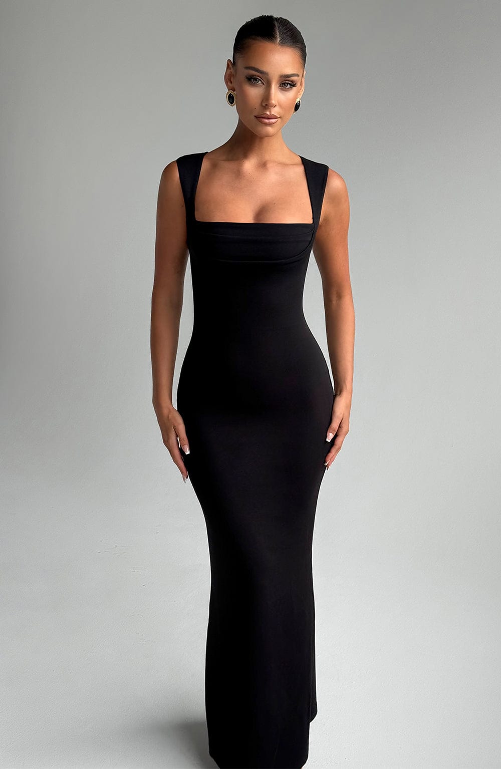 Helena Maxi Dress – Black
