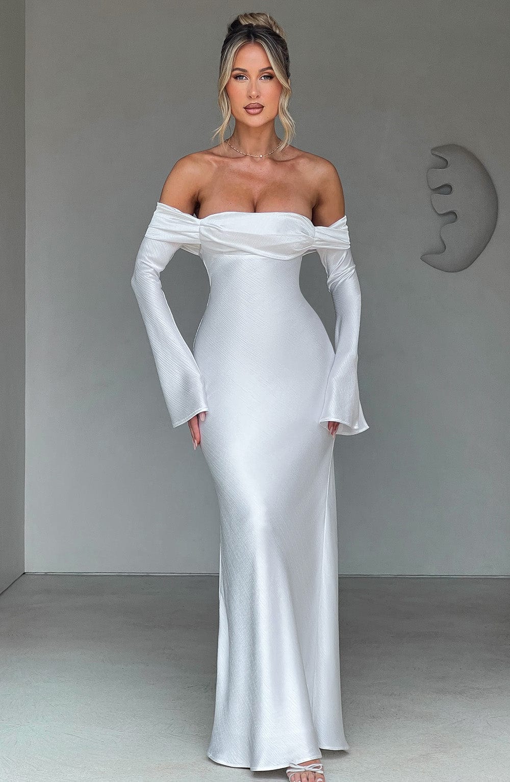 Selene Maxi Dress – Ivory