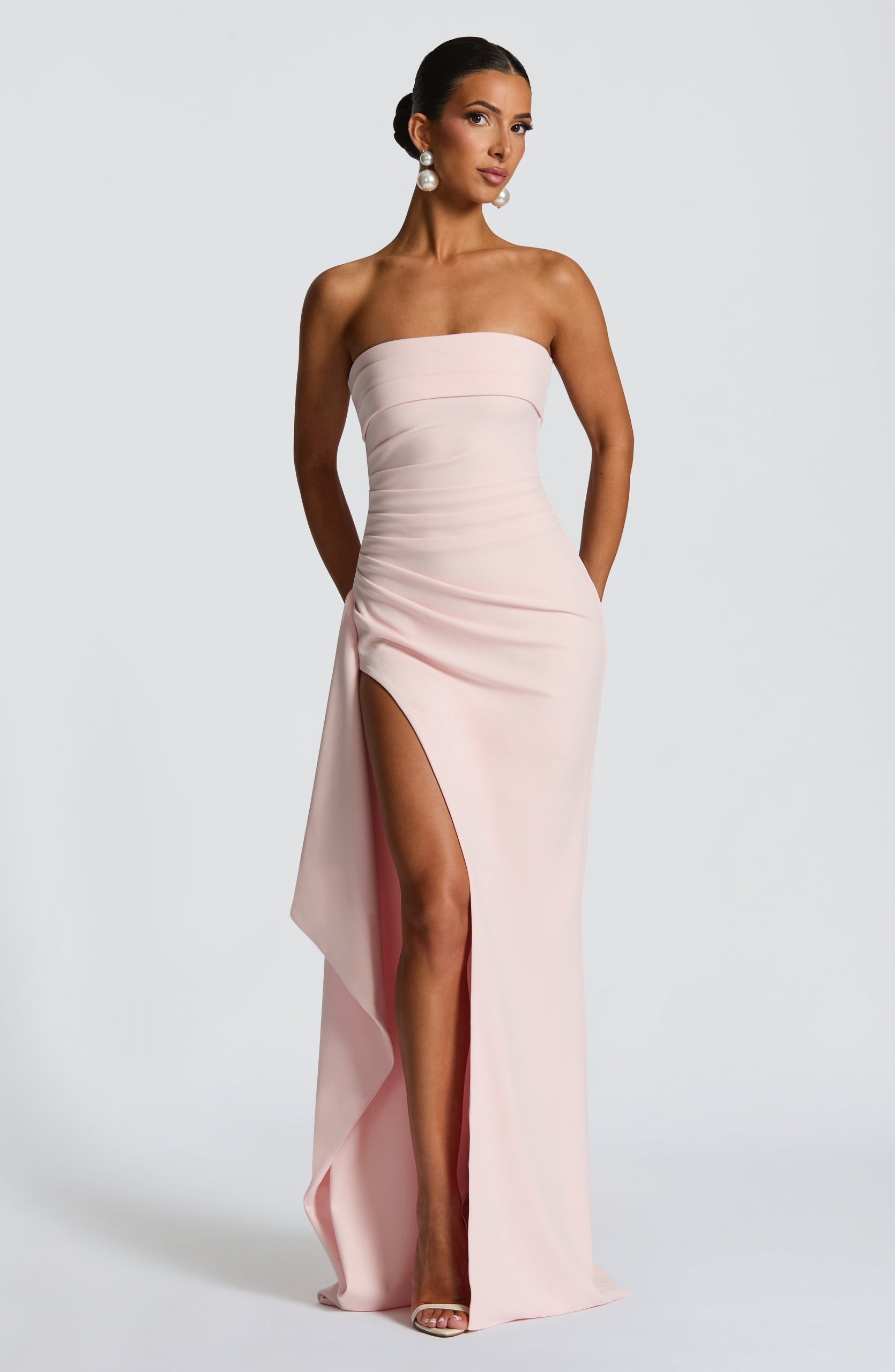 Zafira Maxi Dress – Blush
