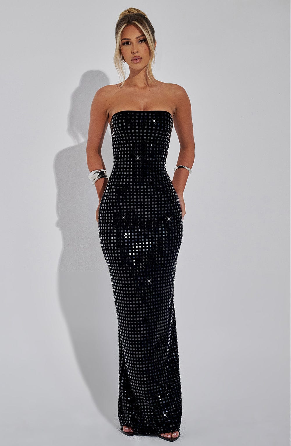 Neriah Maxi Dress – Black