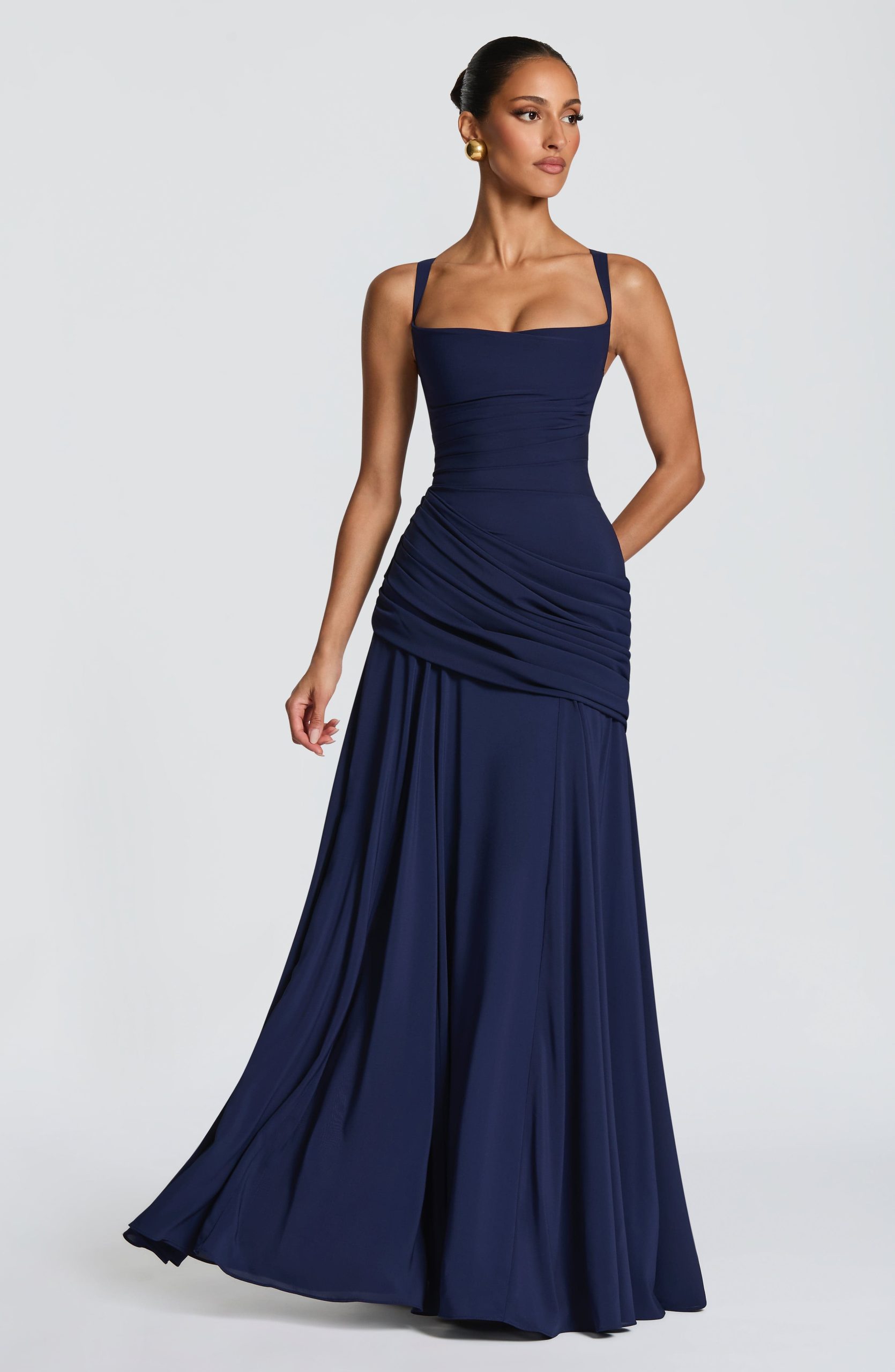 Sura Maxi Dress – Navy